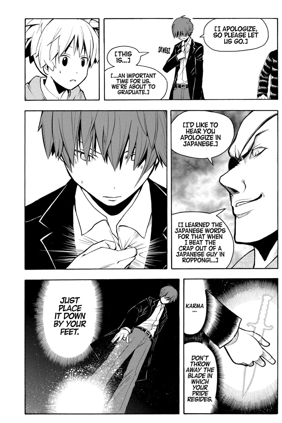 Assassination Classroom — Chapter 161 — Page 10