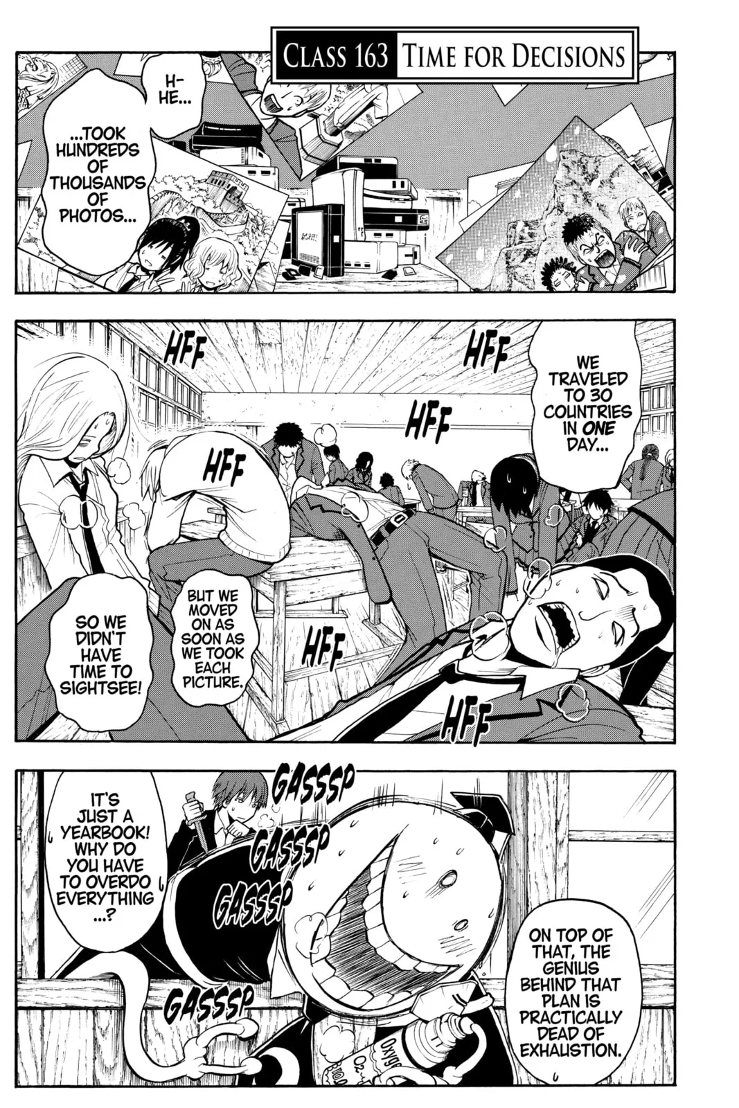 Assassination Classroom — Chapter 163 — Page 1