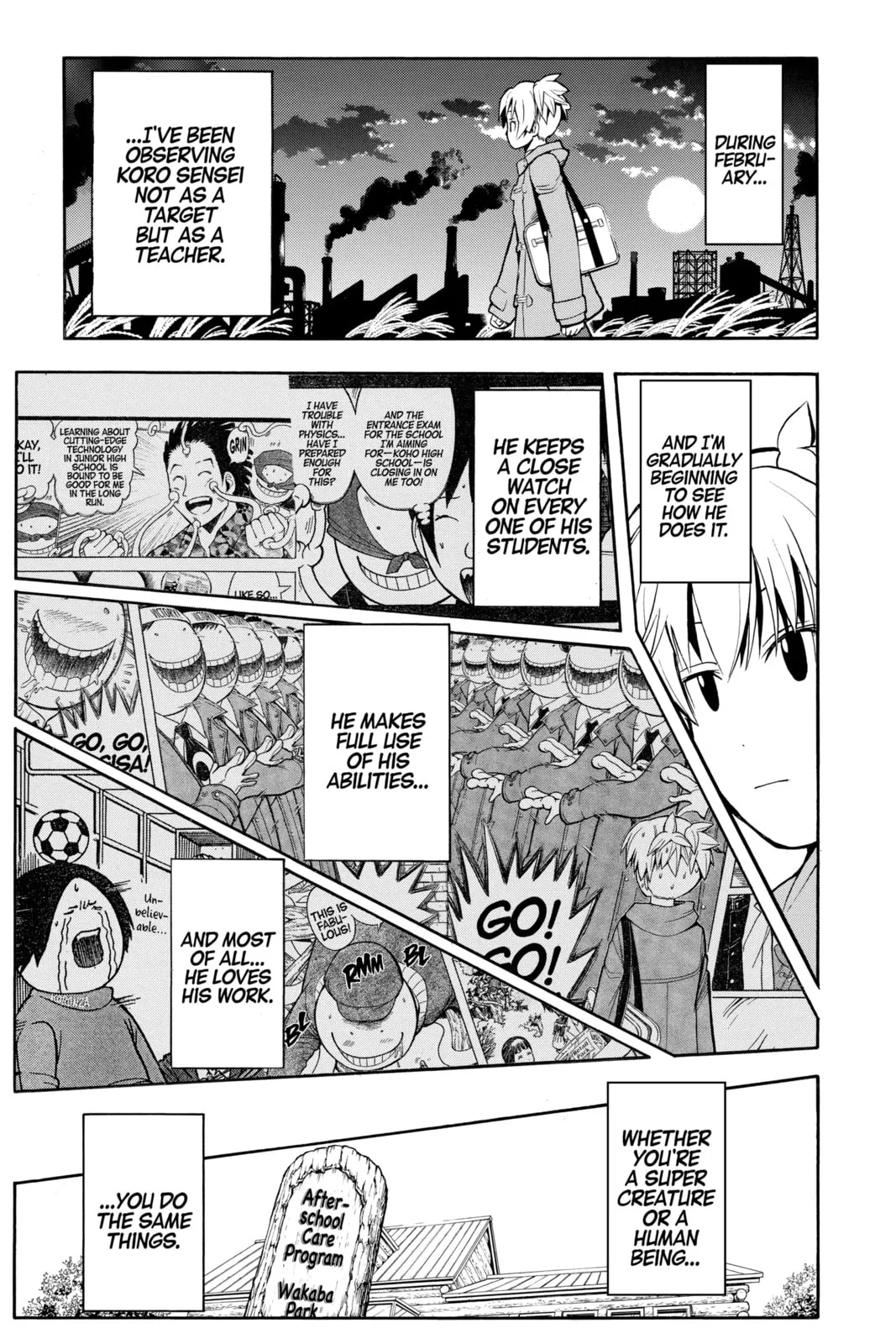 Assassination Classroom — Chapter 163 — Page 3