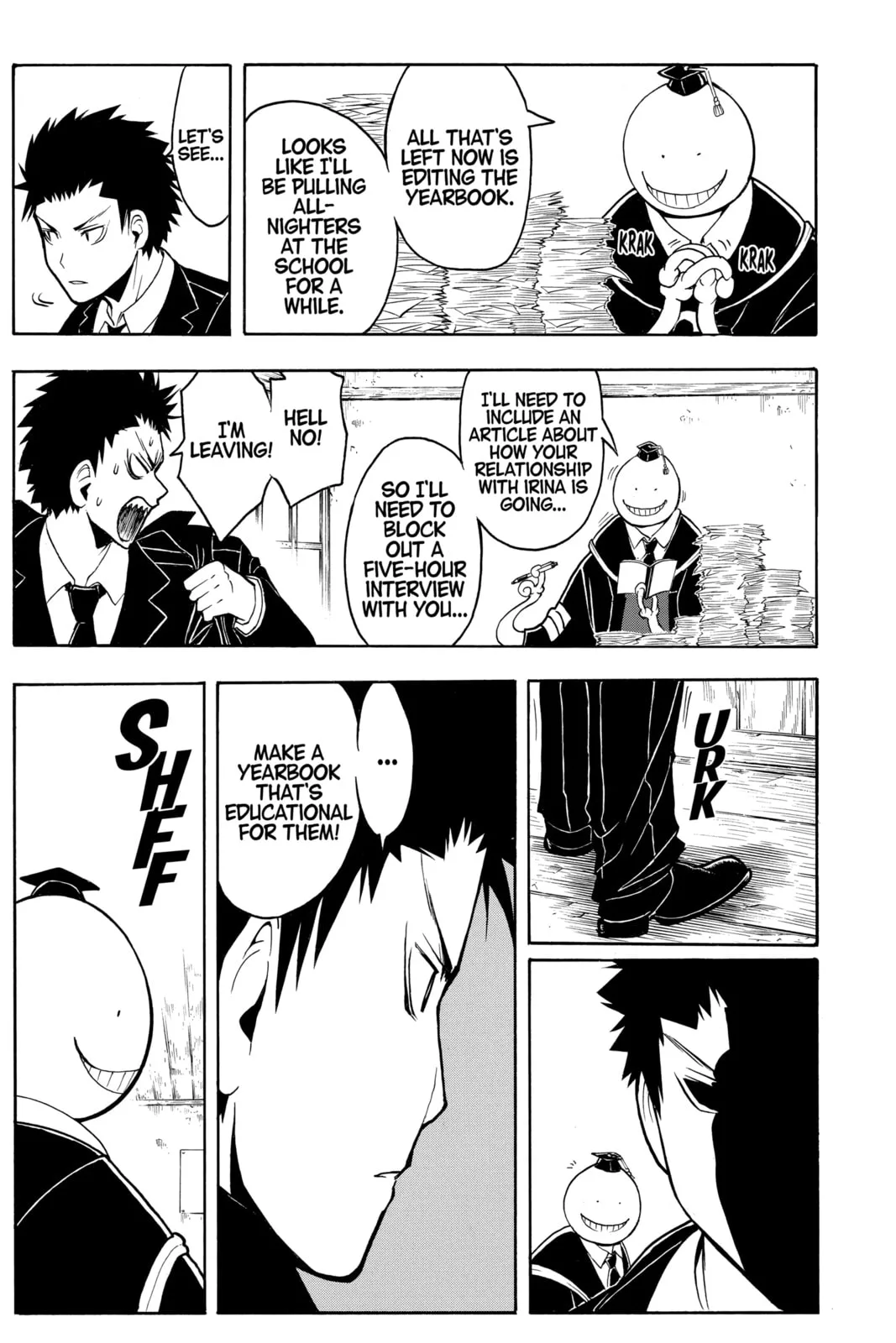 Assassination Classroom — Chapter 163 — Page 9