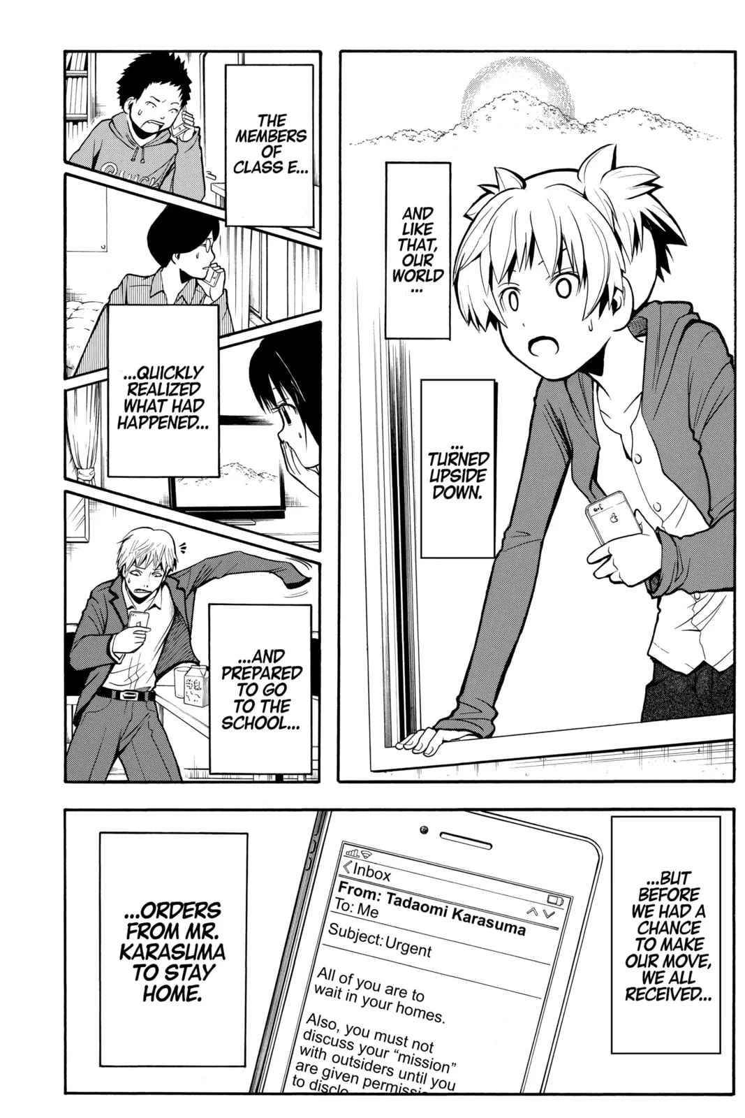 Assassination Classroom — Chapter 164 — Page 10