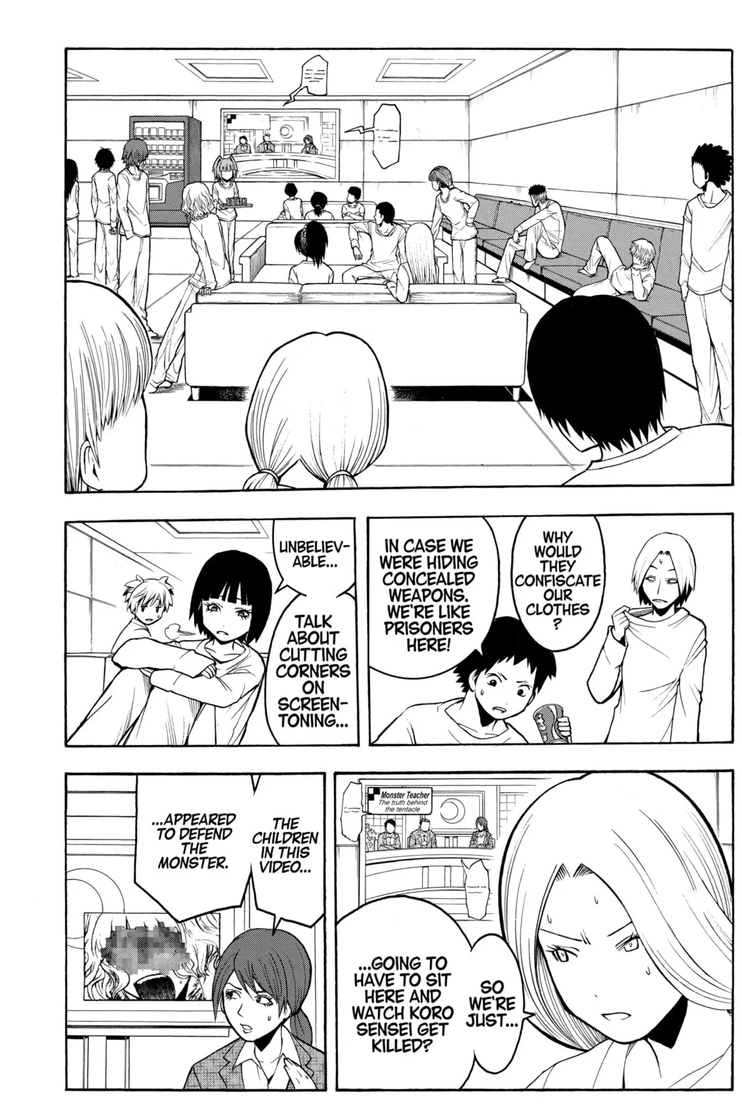 Assassination Classroom β Chapter 166 β Page 8