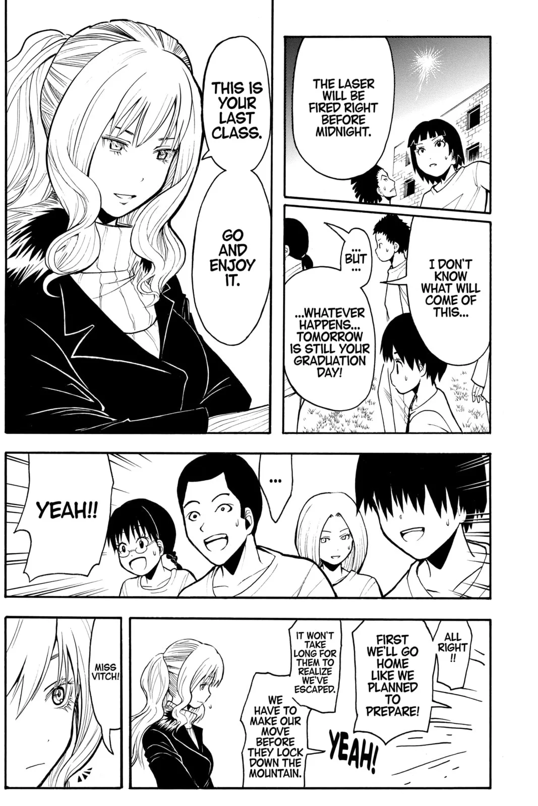 Assassination Classroom β Chapter 167 β Page 9