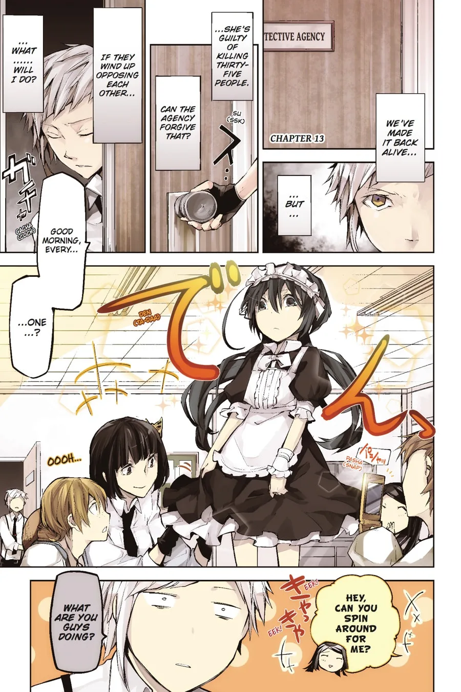 Bungo Stray Dogs — Chapter 13 — Page 1
