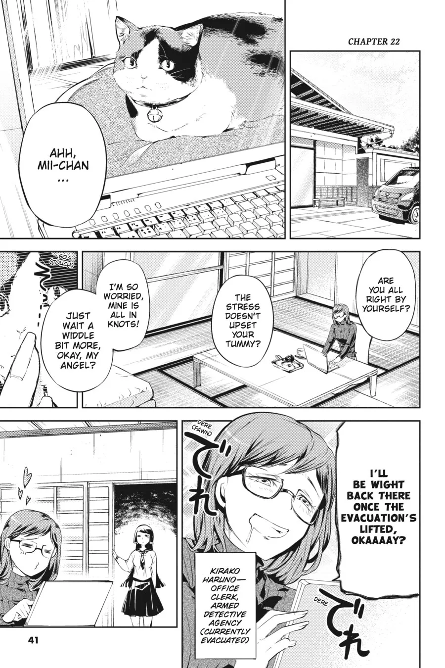 Bungo Stray Dogs β Chapter 22 β Page 1