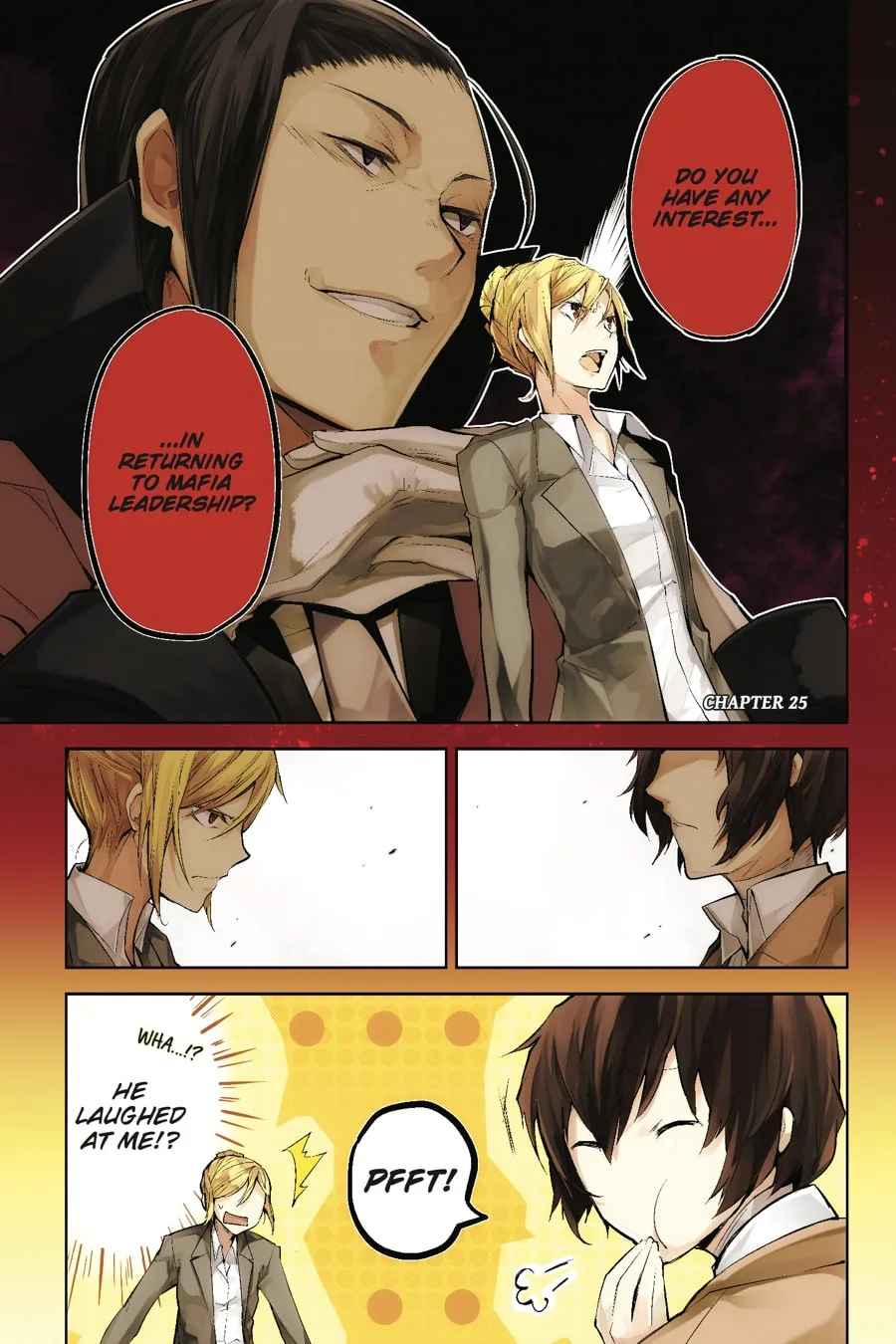 Bungo Stray Dogs — Chapter 25 — Page 1