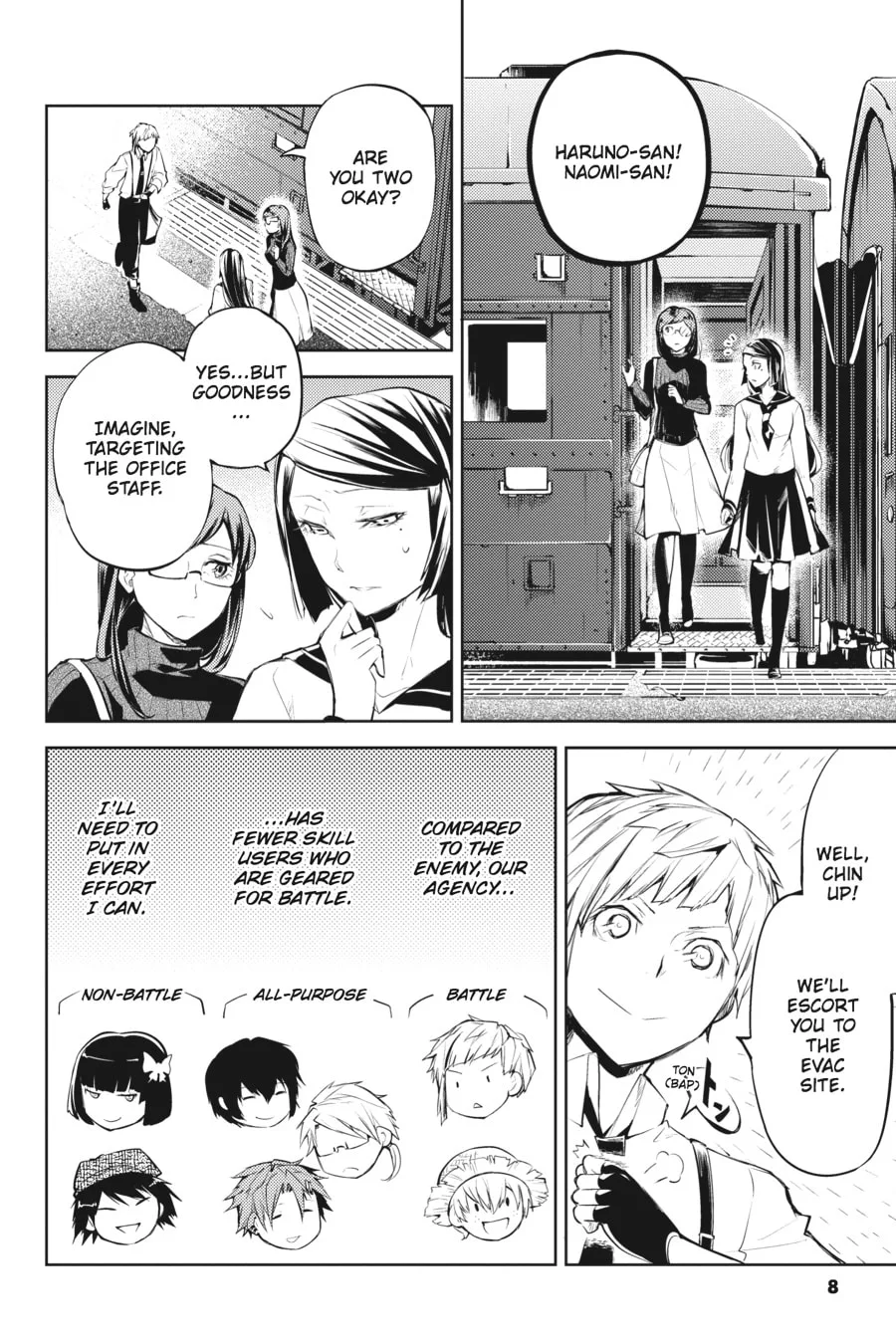 Bungo Stray Dogs — Chapter 25 — Page 8