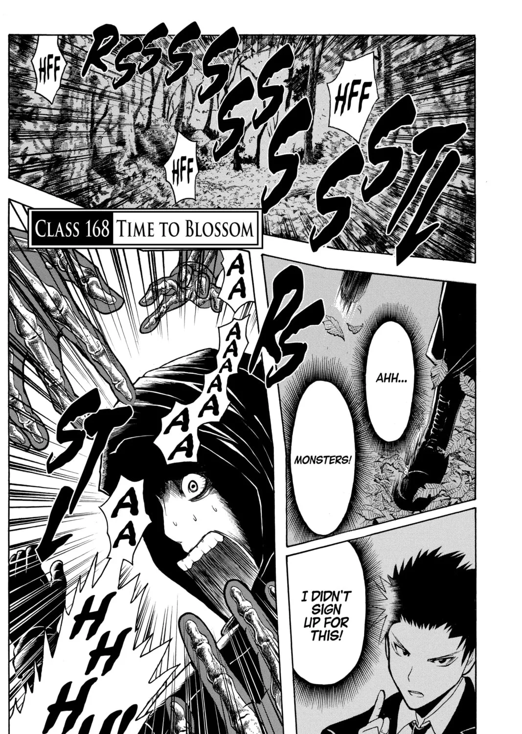 Assassination Classroom β Chapter 168 β Page 1
