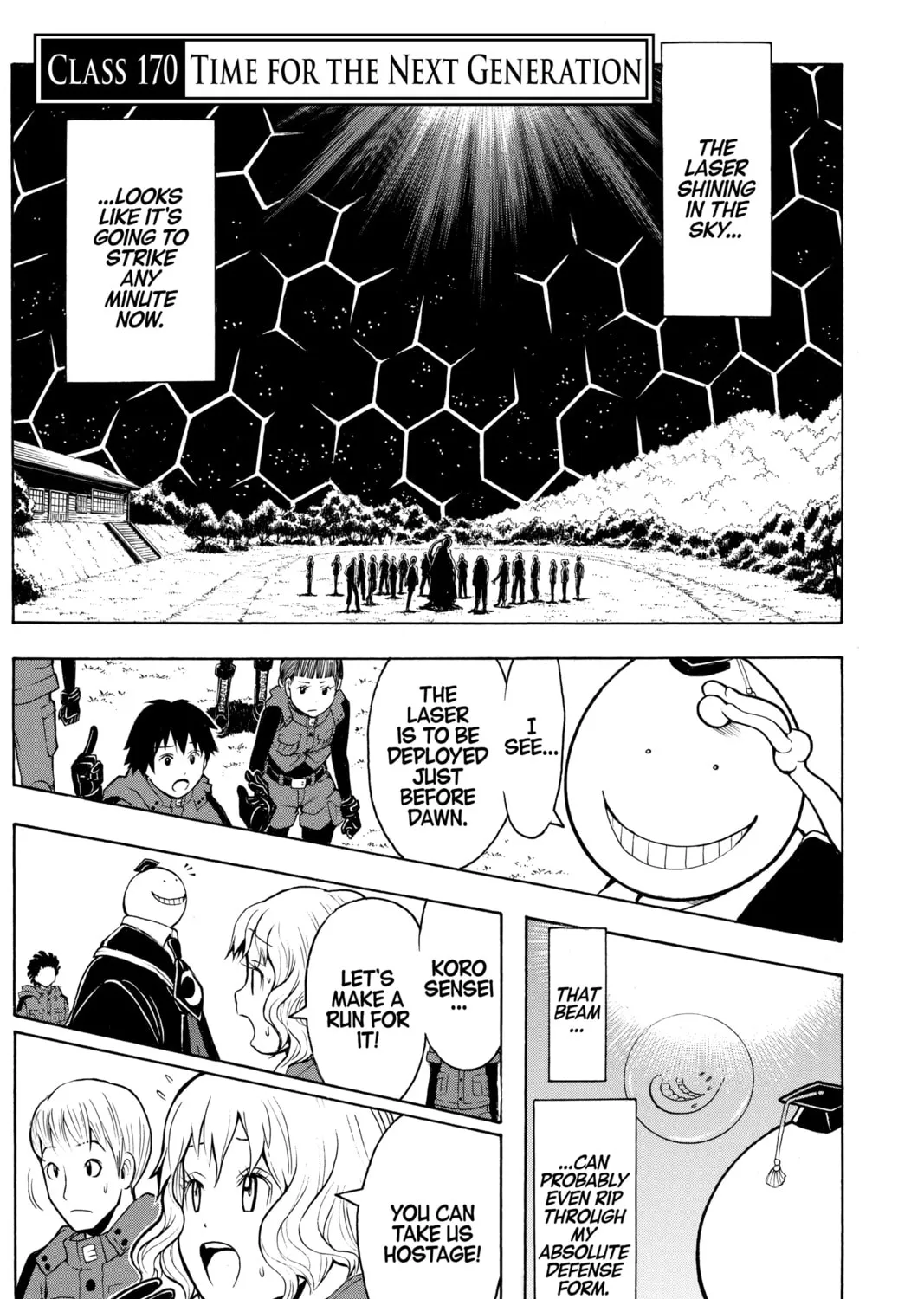 Assassination Classroom β Chapter 170 β Page 1