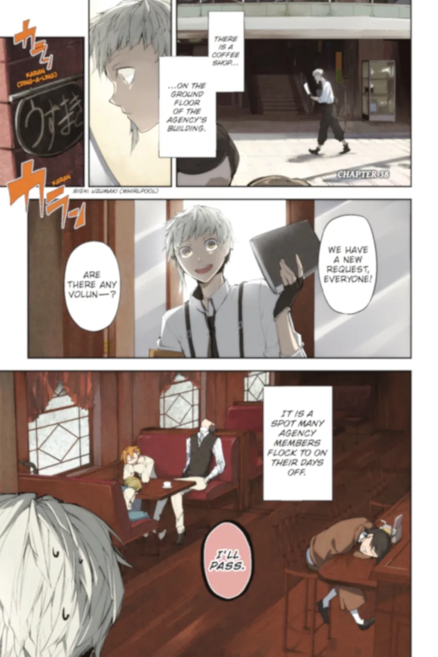 Bungo Stray Dogs β Chapter 38 β Page 1