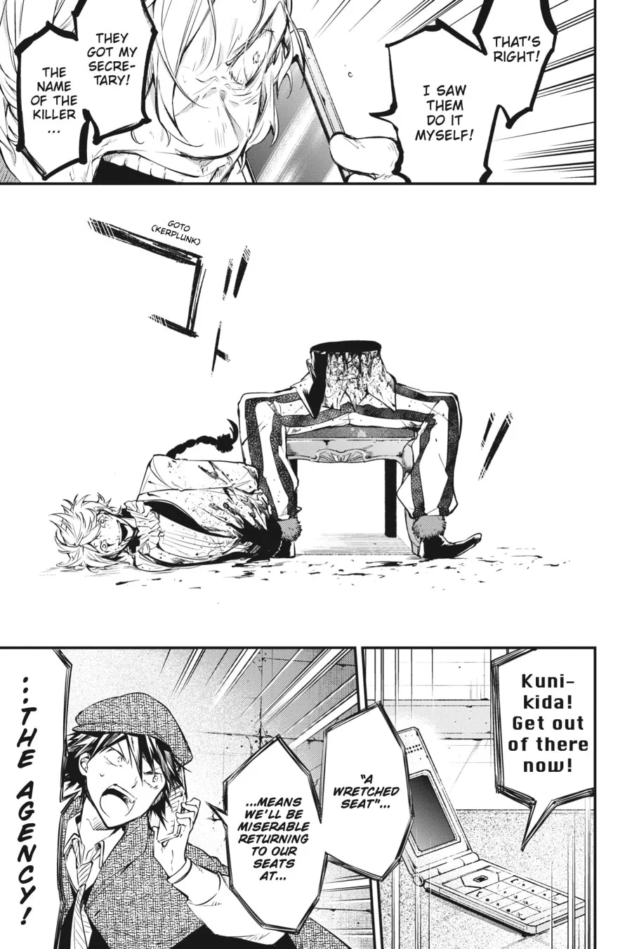 Bungo Stray Dogs — Chapter 58 — Page 36