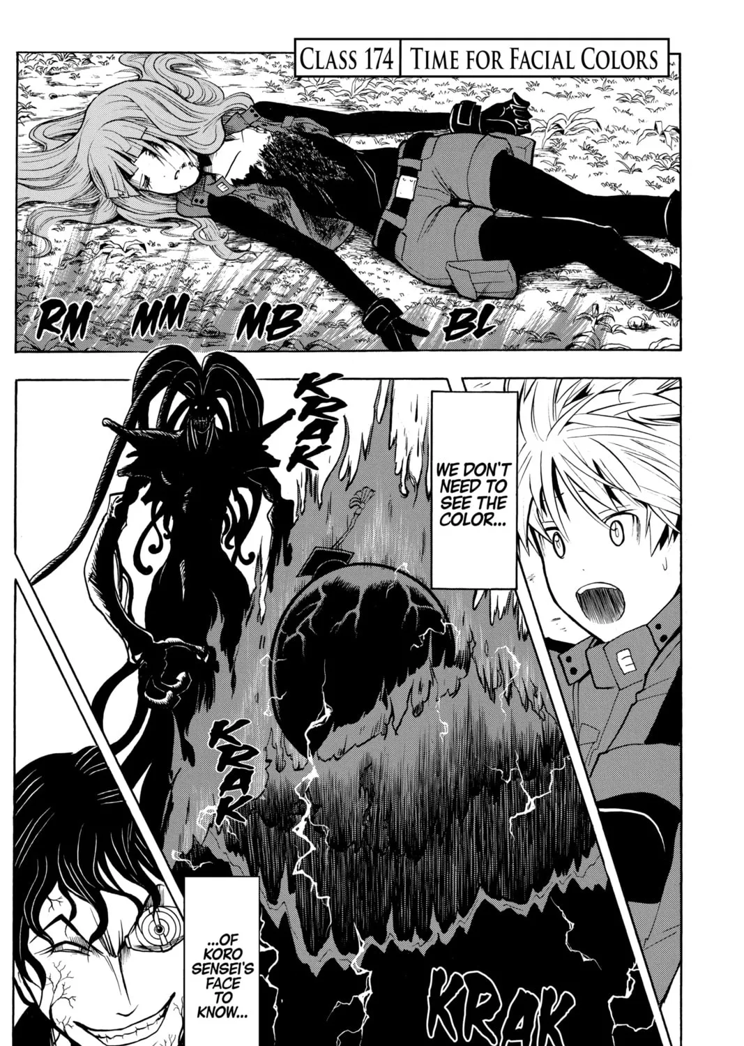 Assassination Classroom β Chapter 174 β Page 1