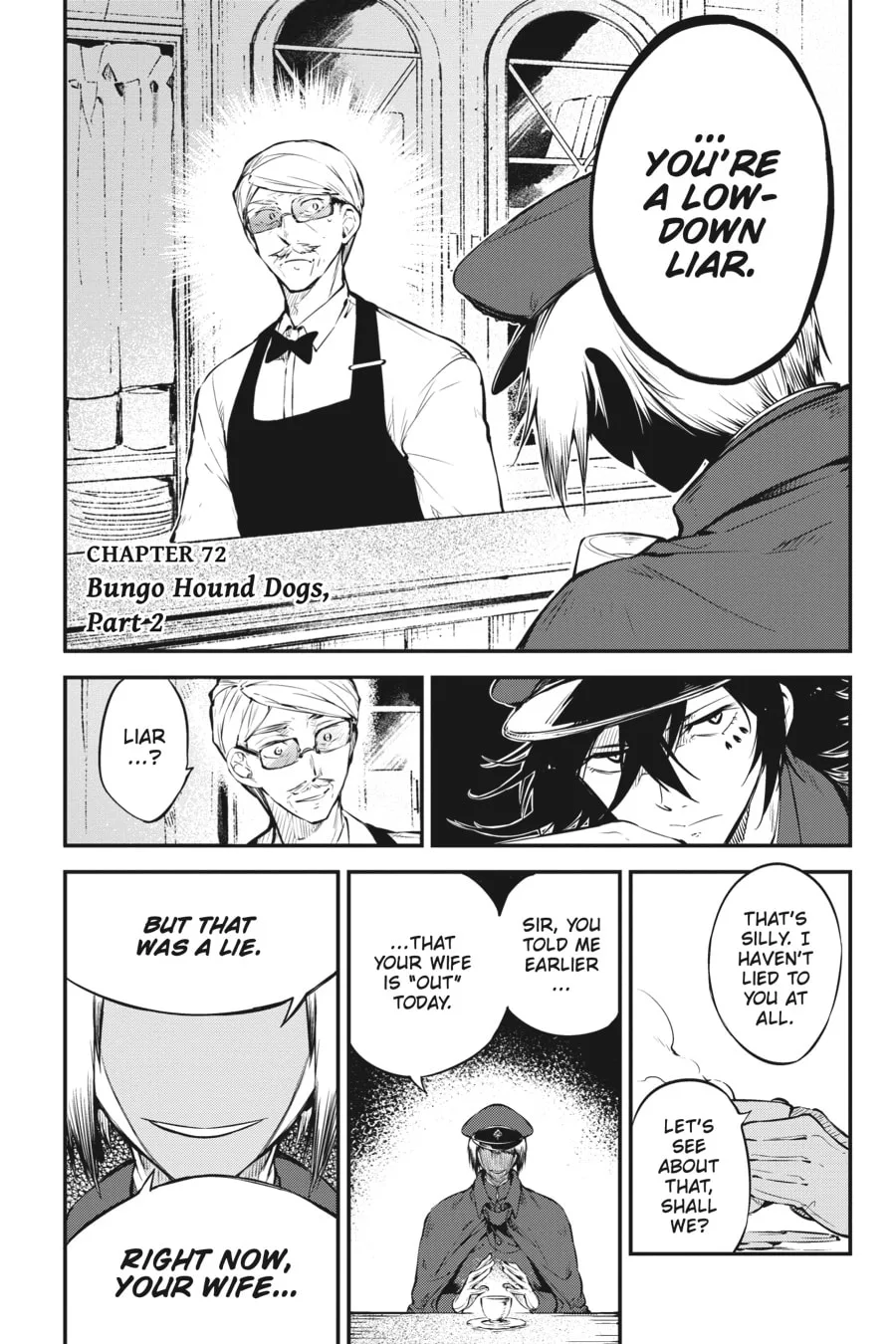Bungo Stray Dogs β Chapter 72 β Page 1