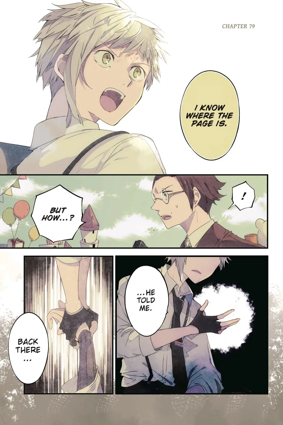 Bungo Stray Dogs β Chapter 79 β Page 1