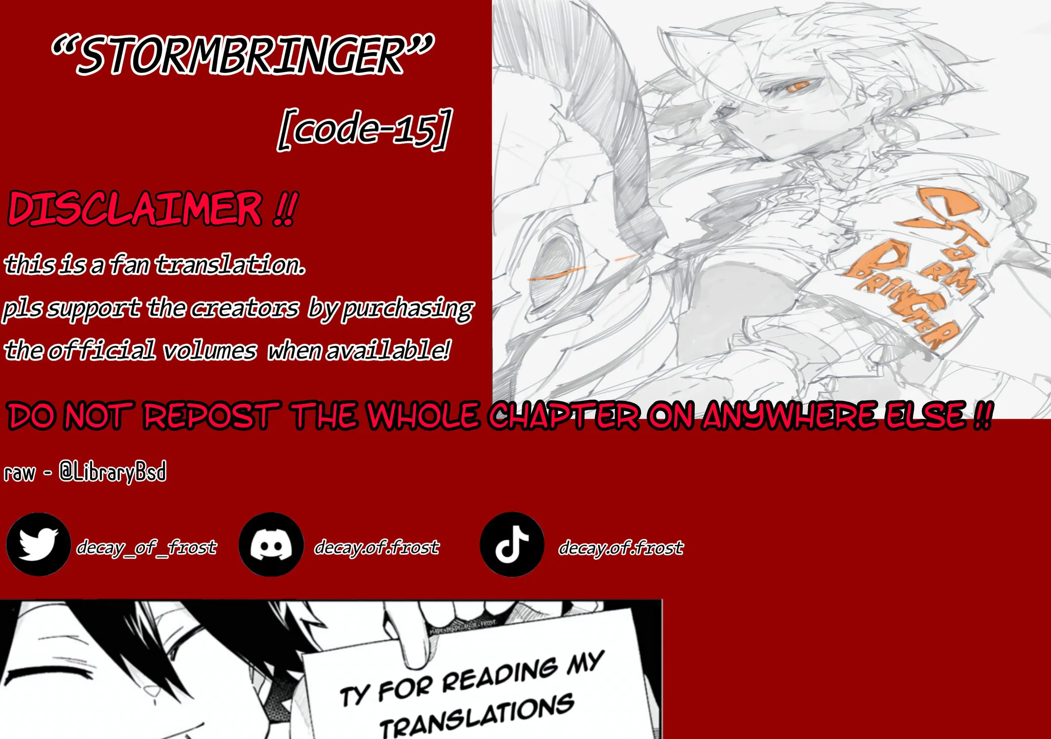 Bungou Stray Dogs: Storm Bringer β Chapter 15 β Page 1
