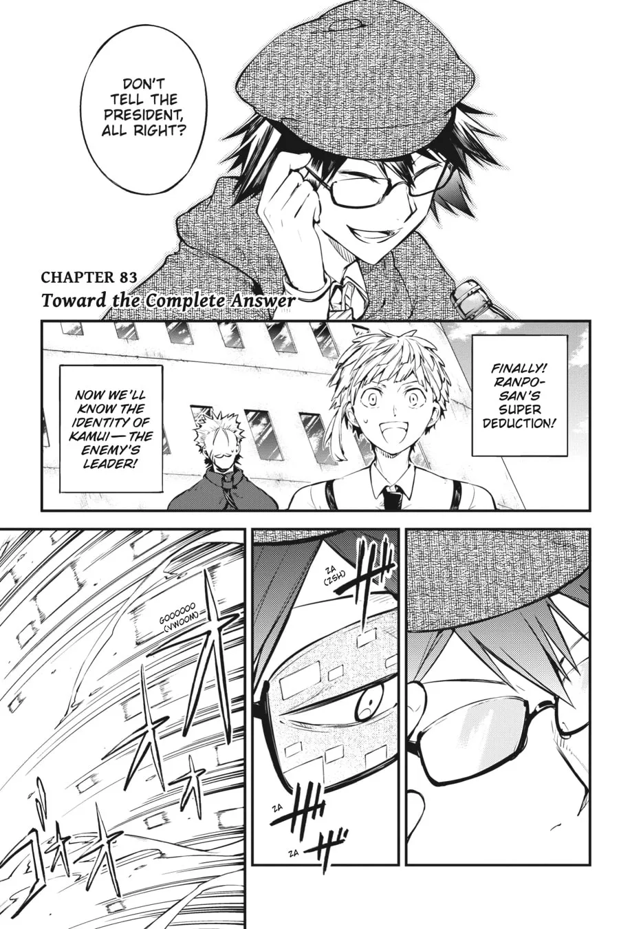 Bungo Stray Dogs β Chapter 83 β Page 1