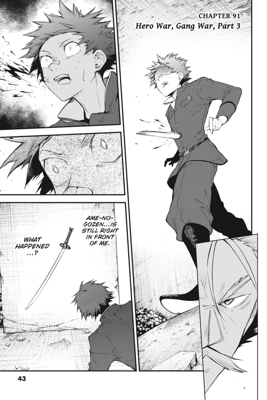 Bungo Stray Dogs β Chapter 91 β Page 1