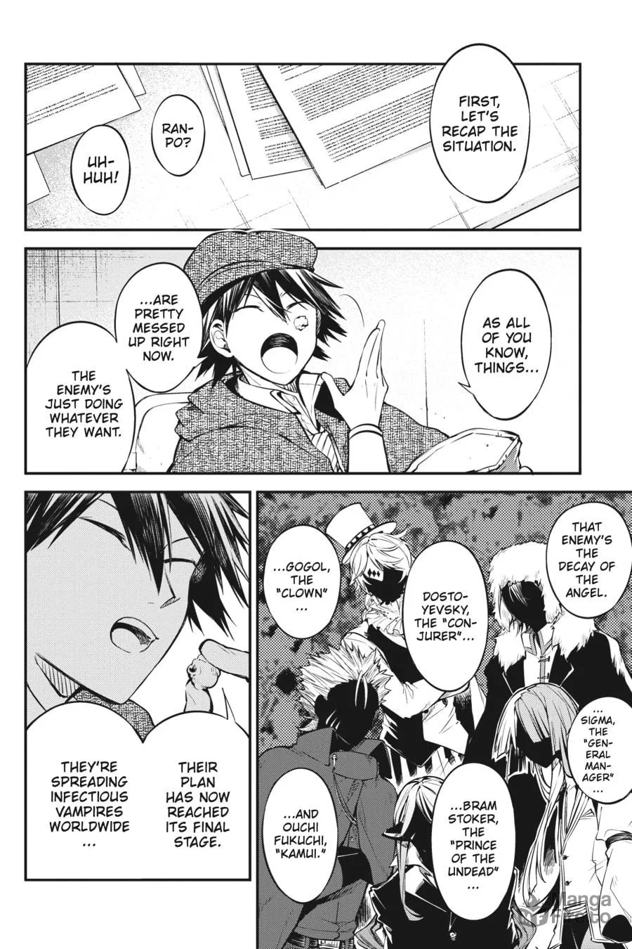Bungo Stray Dogs — Chapter 92 — Page 10