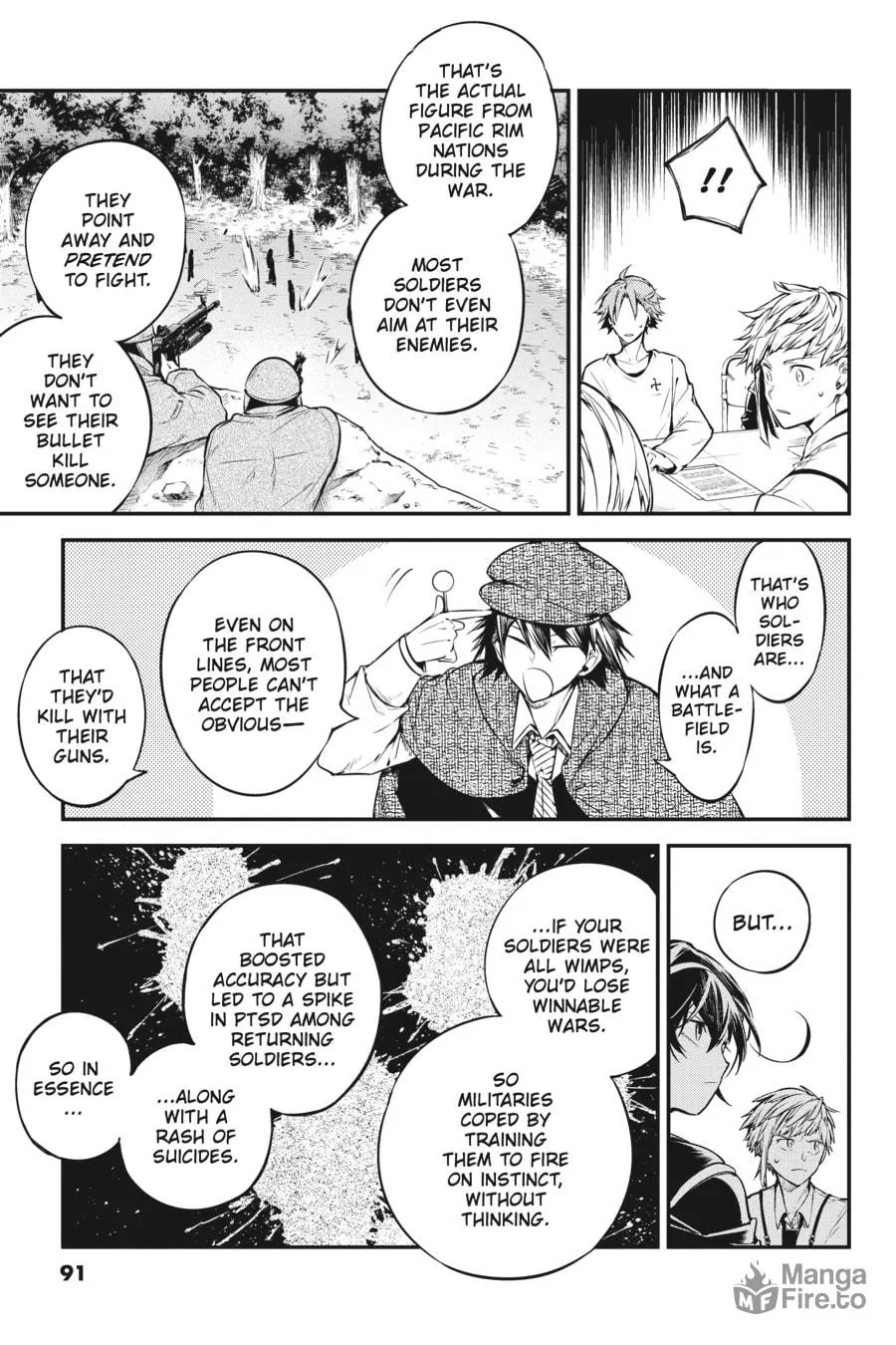 Bungo Stray Dogs — Chapter 92 — Page 21