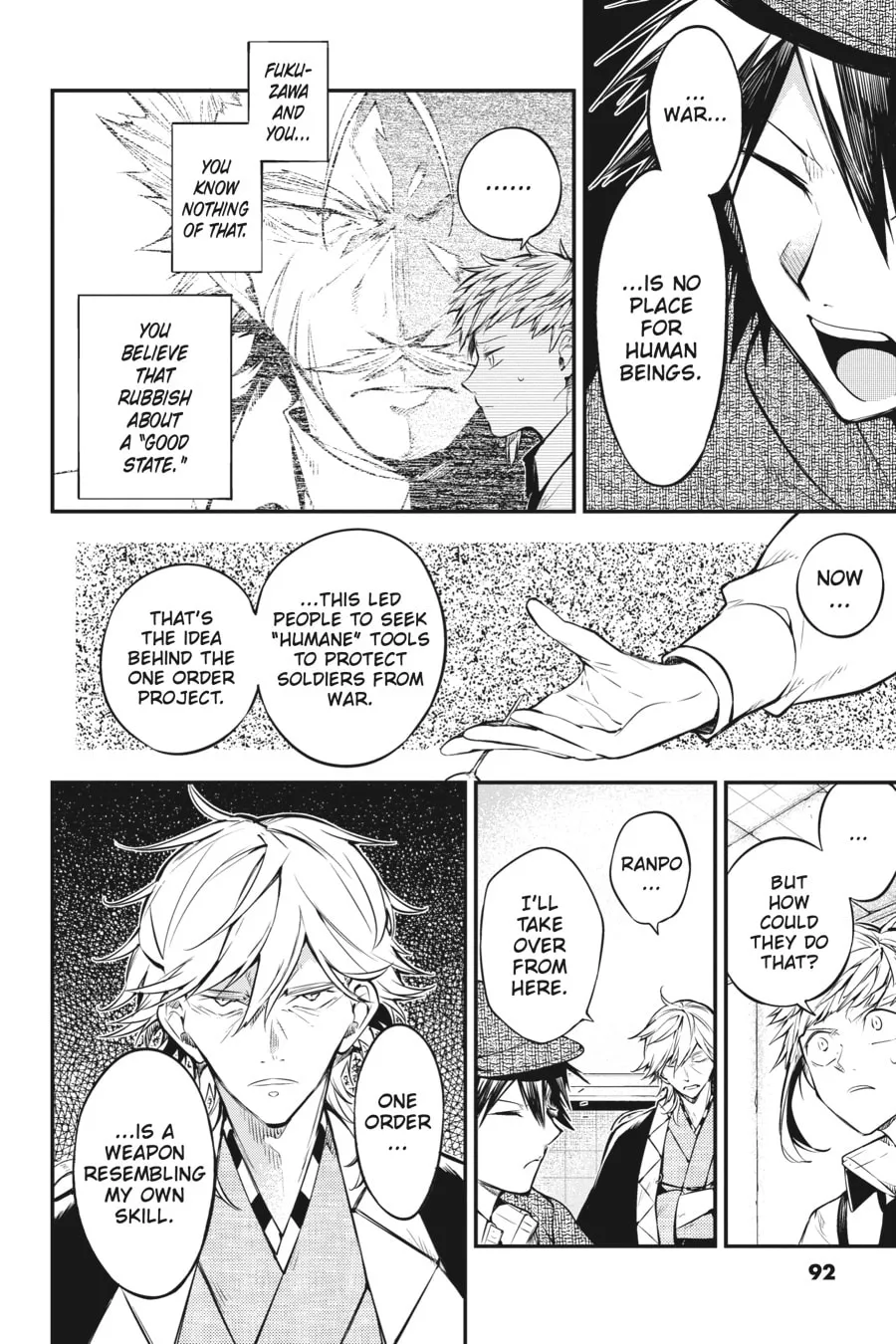 Bungo Stray Dogs — Chapter 92 — Page 22