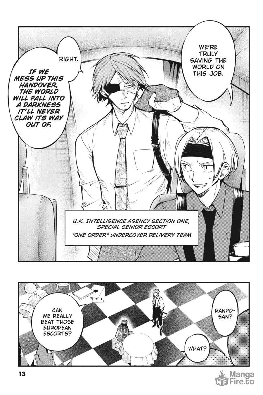 Bungo Stray Dogs β Chapter 95 β Page 12