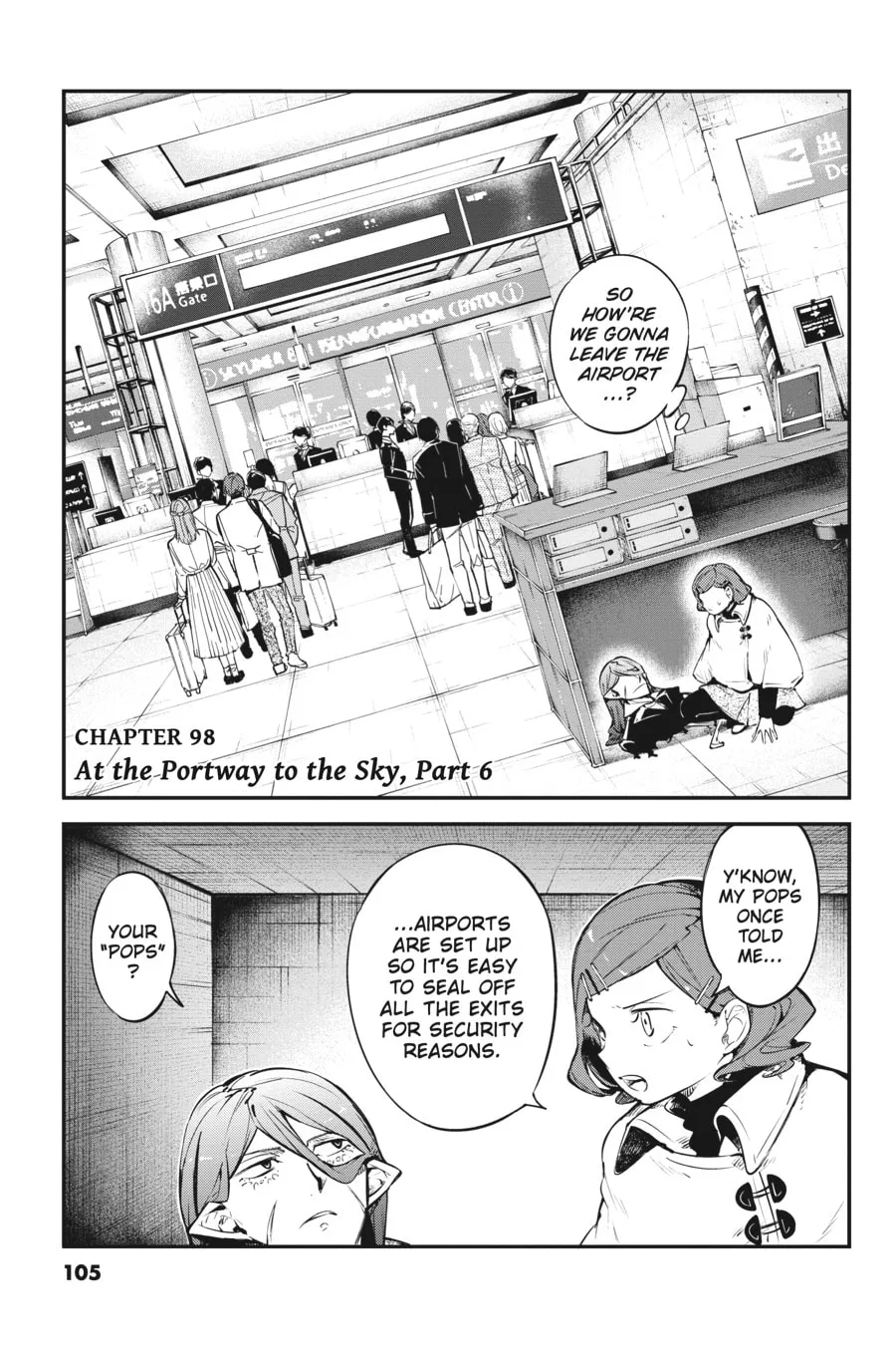 Bungo Stray Dogs β Chapter 98 β Page 1
