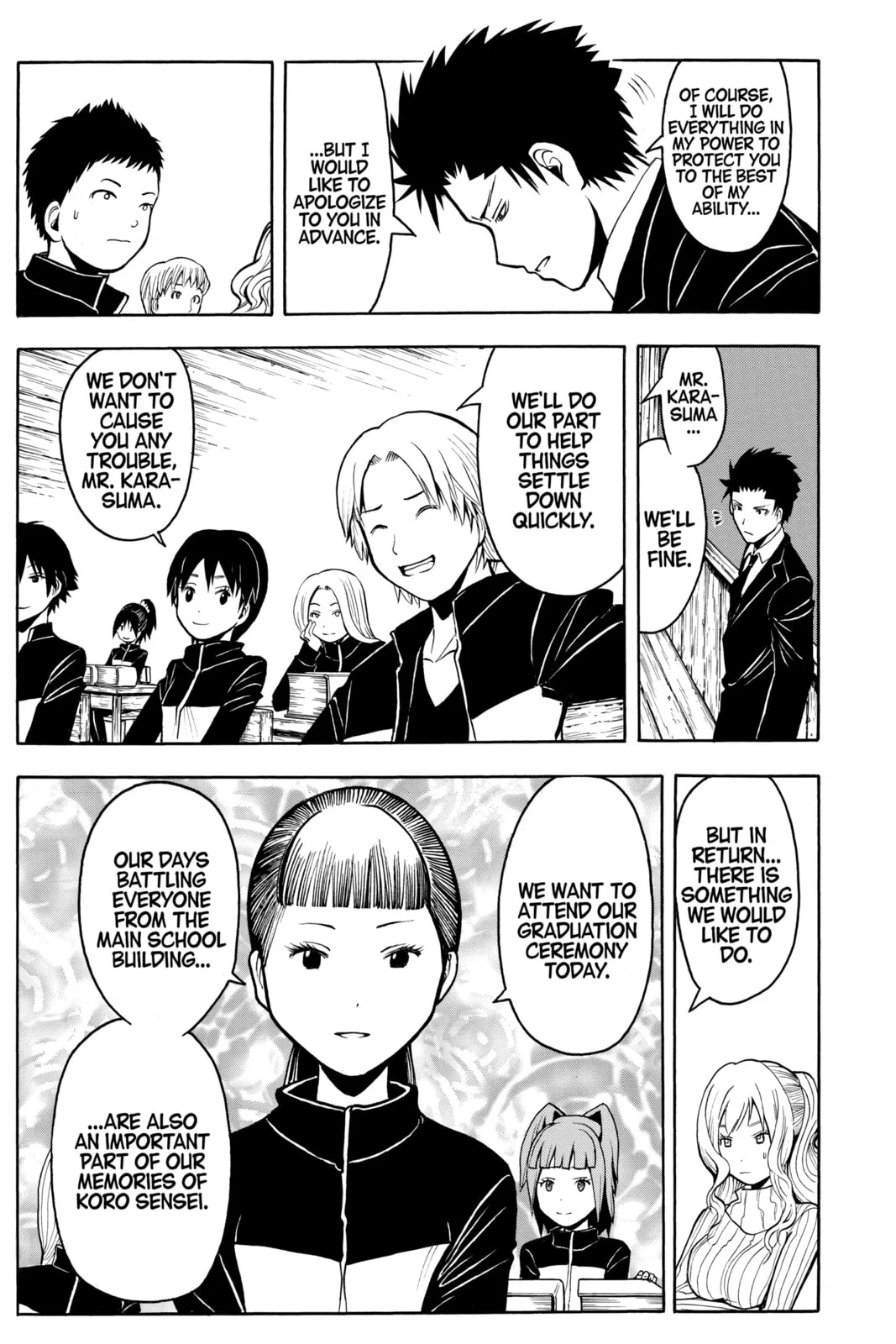 Assassination Classroom — Chapter 178 — Page 9
