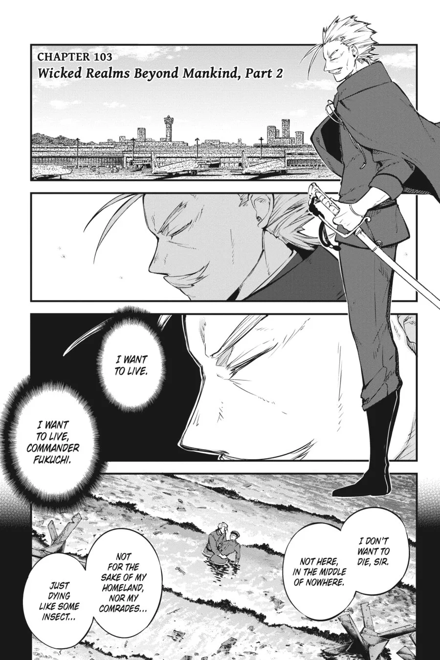 Bungo Stray Dogs β Chapter 103 β Page 1