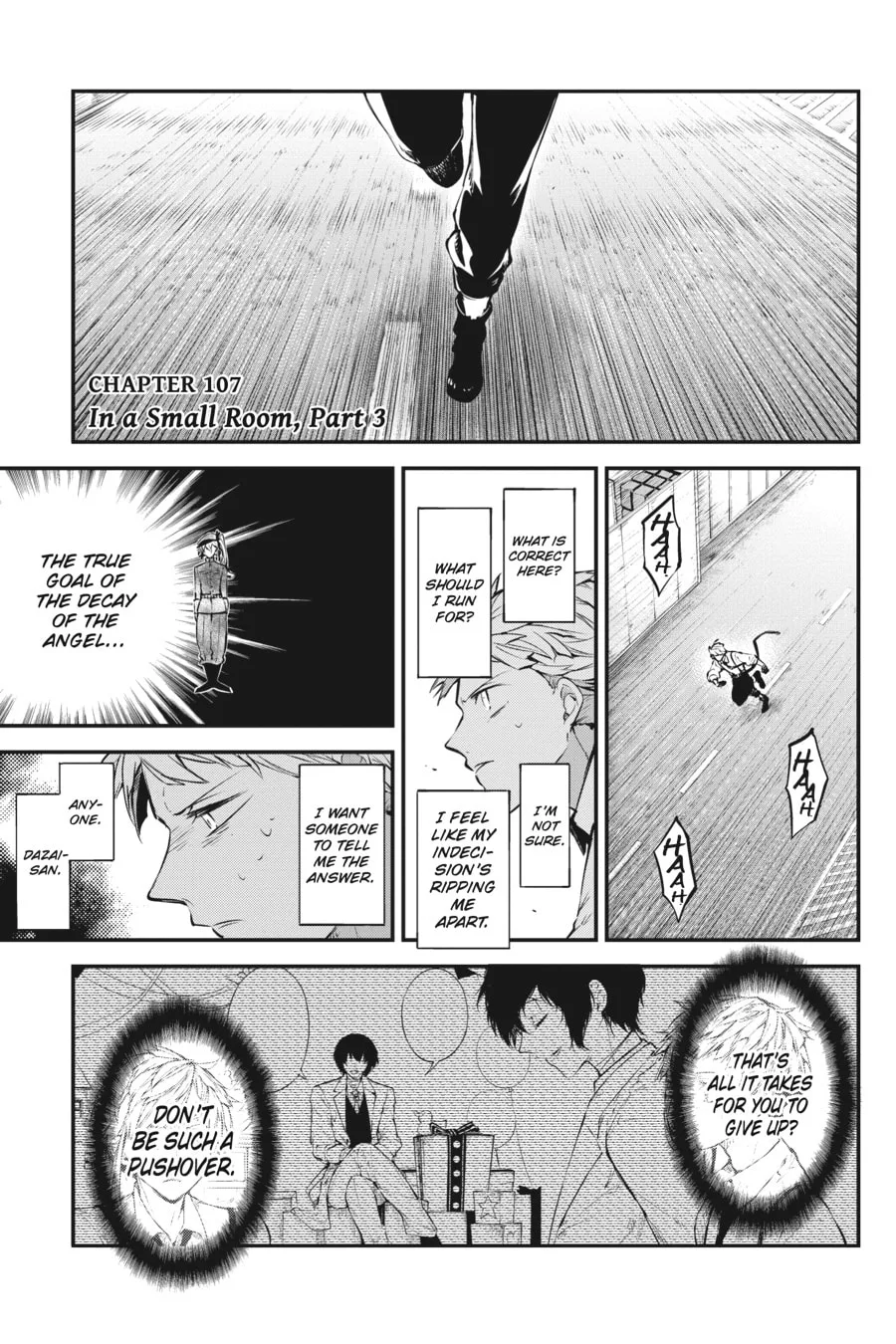 Bungo Stray Dogs β Chapter 107 β Page 1