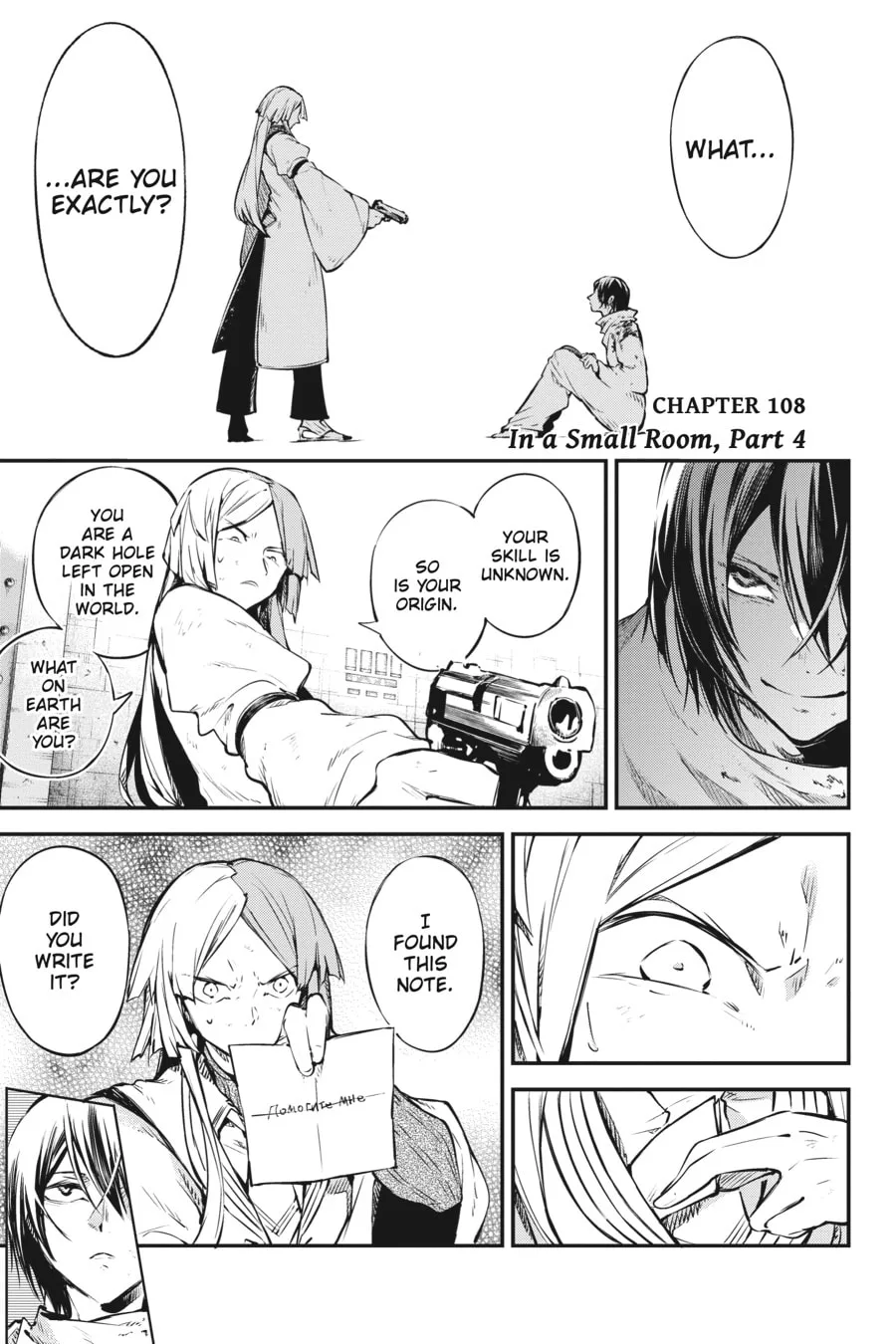 Bungo Stray Dogs β Chapter 108 β Page 1