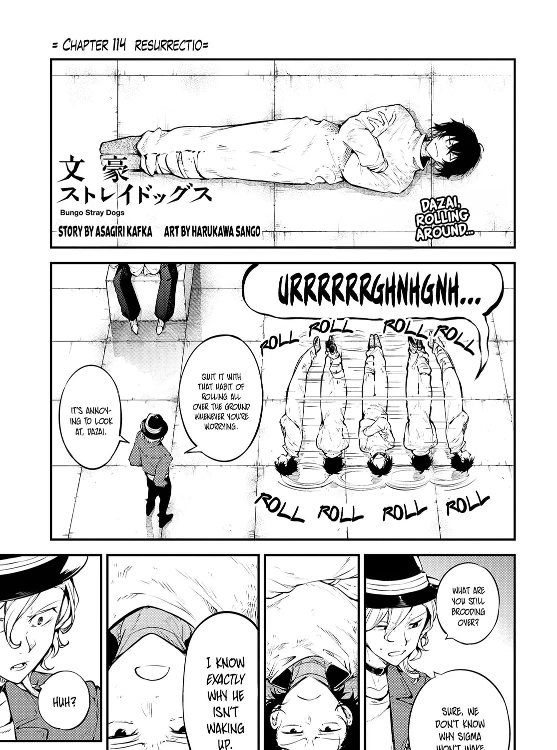 Bungo Stray Dogs β Chapter 114 β Page 1
