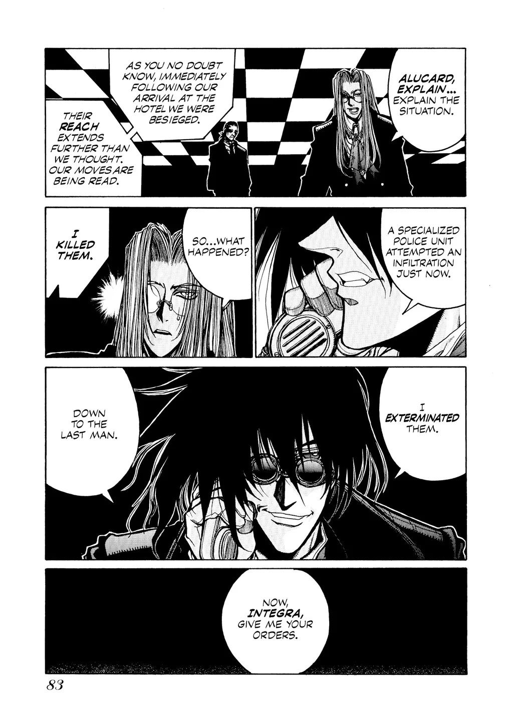 Hellsing β Chapter Vol 3 β Page 85