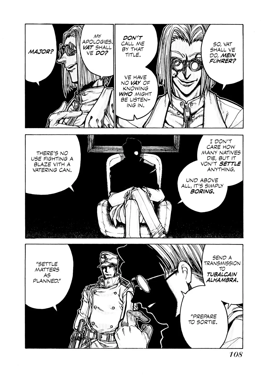 Hellsing β Chapter Vol 3 β Page 109