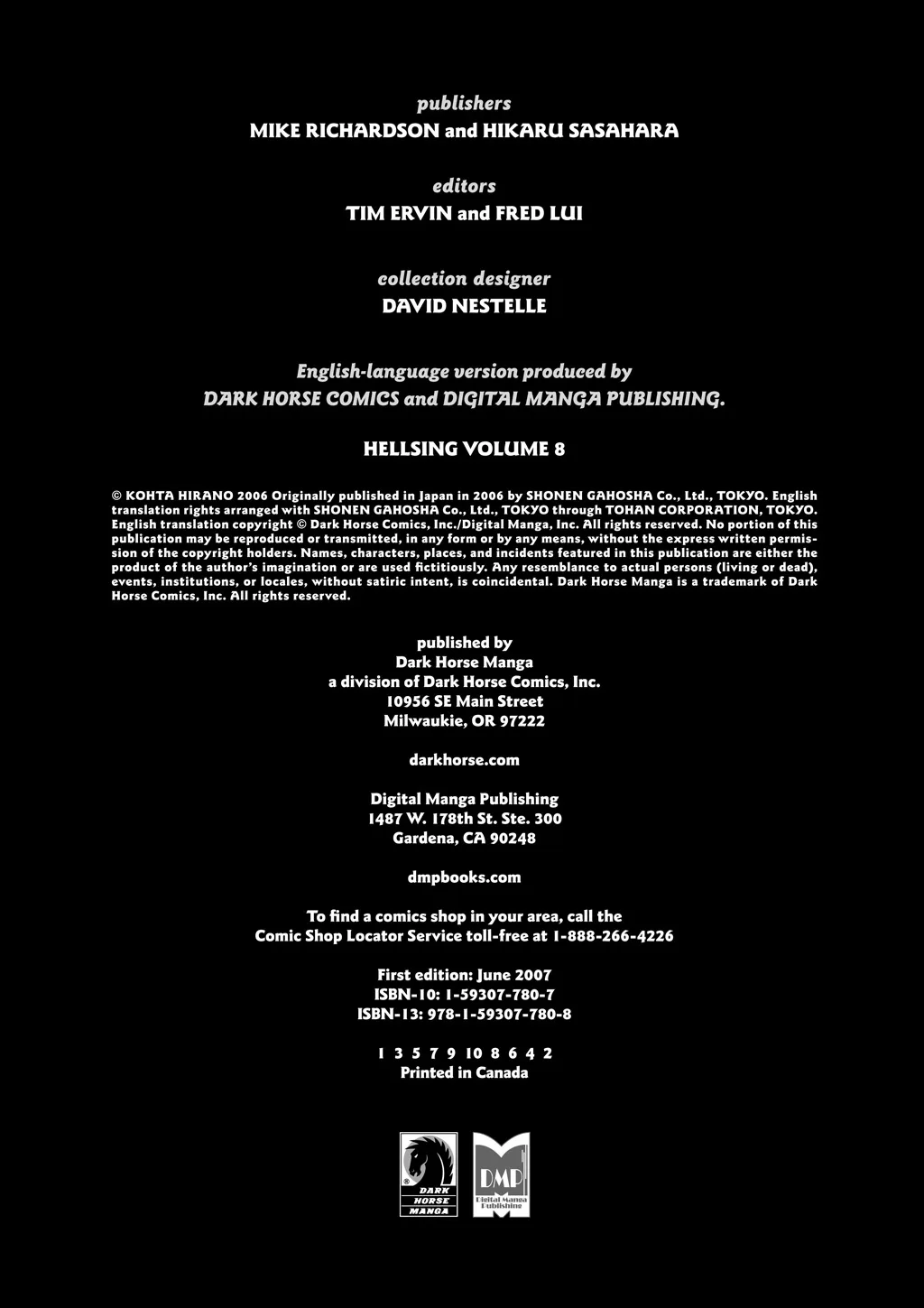 Hellsing β Chapter Vol 8 β Page 4