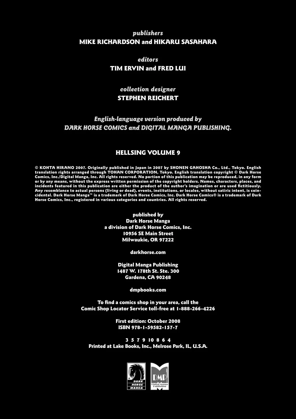 Hellsing β Chapter Vol 9 β Page 4