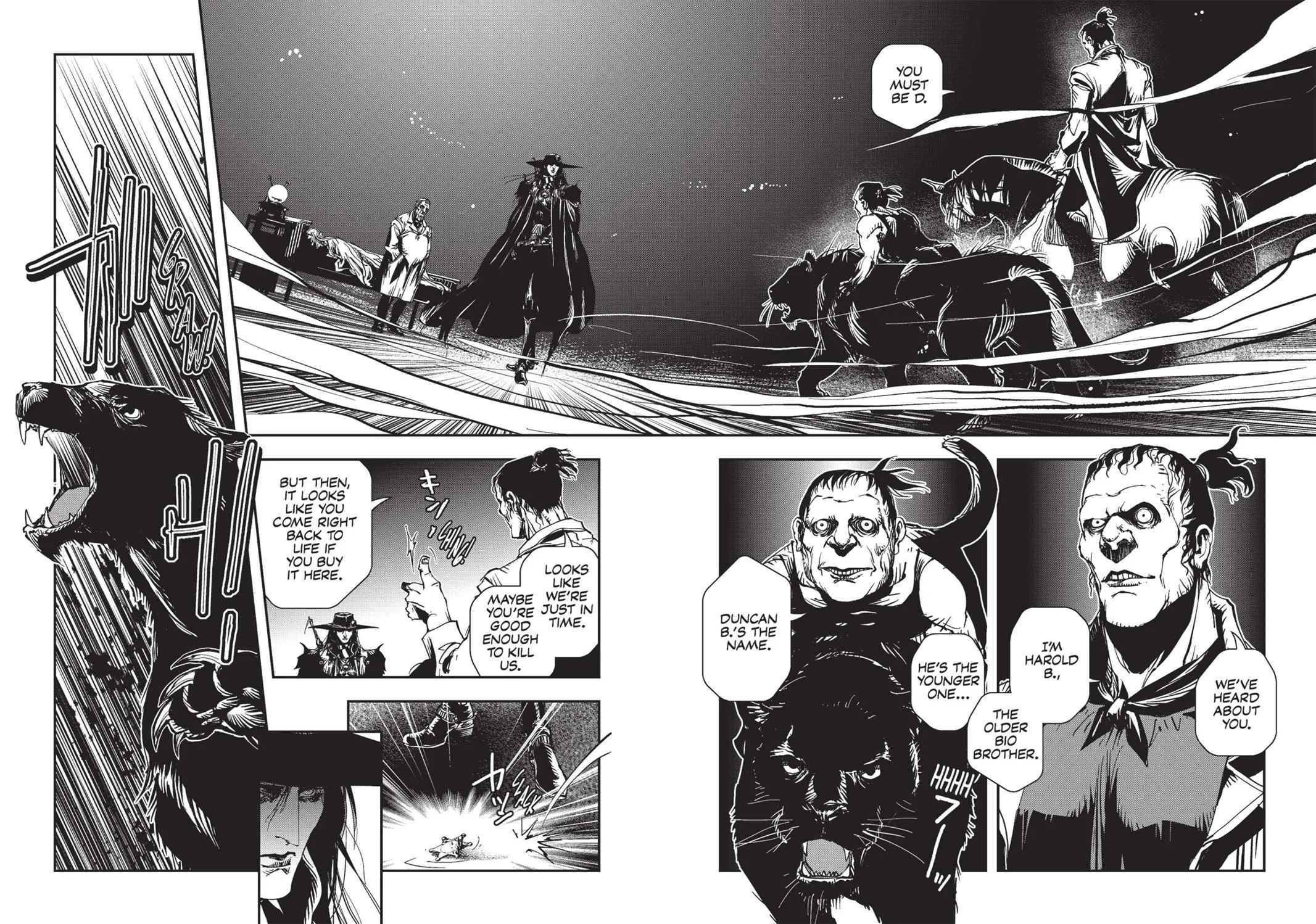 Vampire Hunter D β Chapter Vol 5 β Page 184