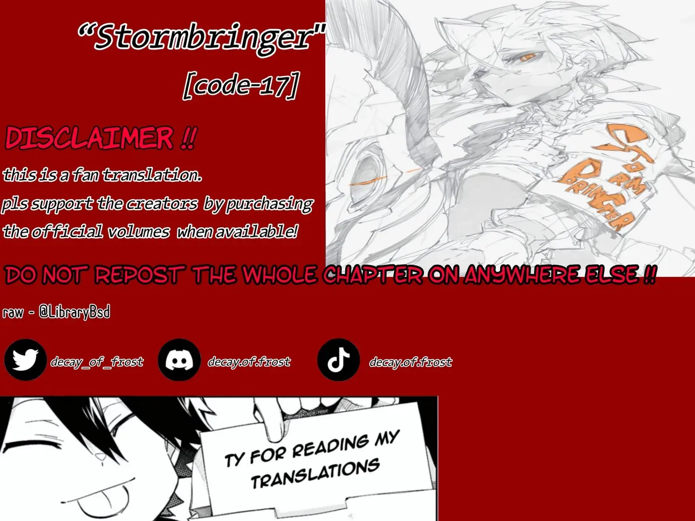 Bungou Stray Dogs: Storm Bringer — Chapter 17 — Page 1