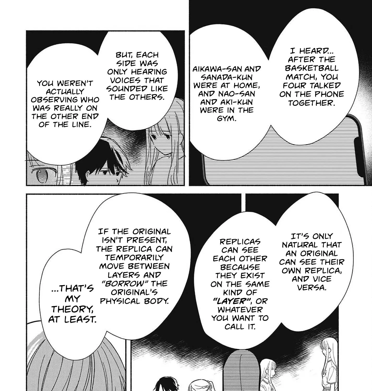 Even a Replica Can Fall in Love — Chapter 34 — Page 55