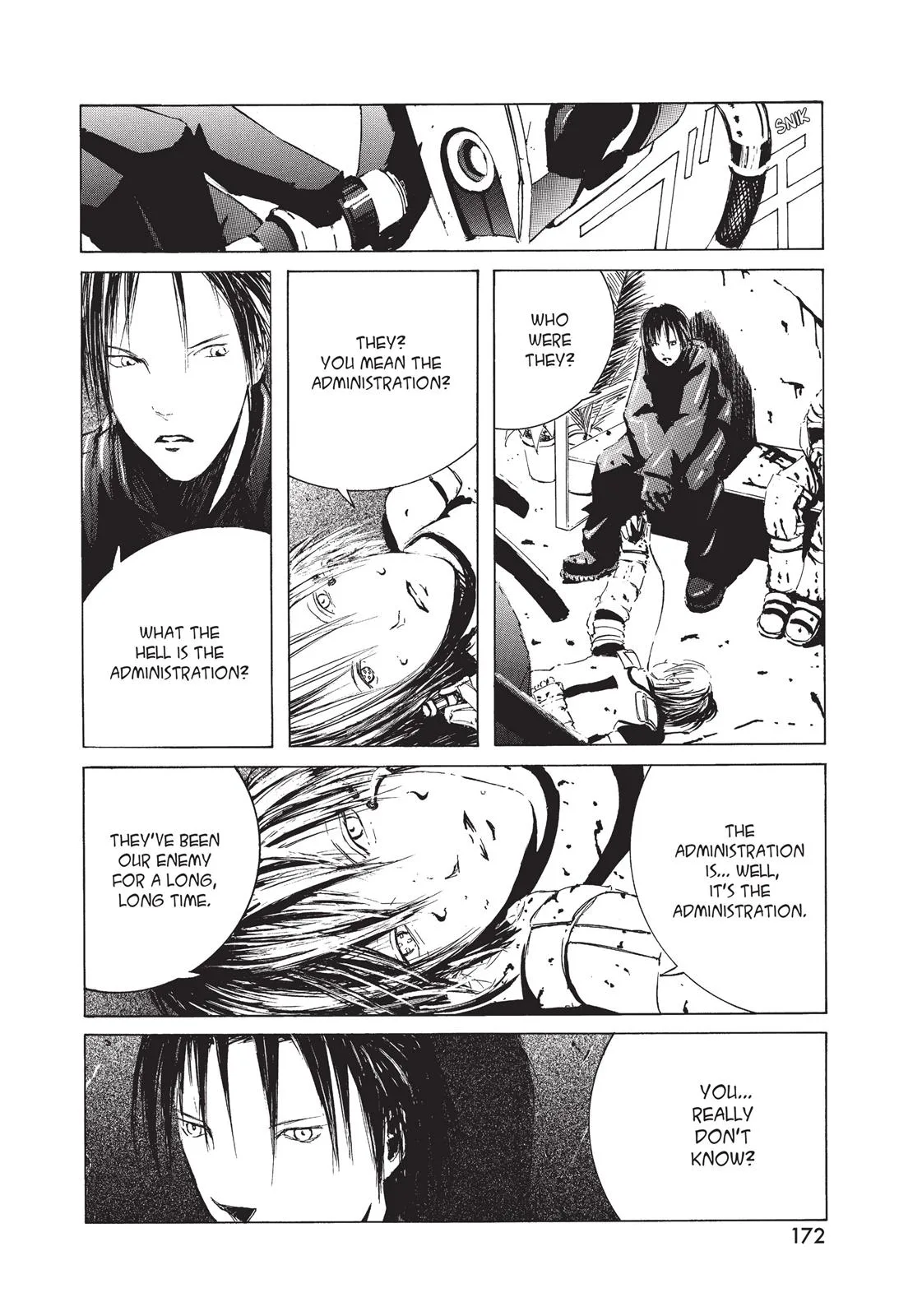 BLAME! β Chapter 5 β Page 14