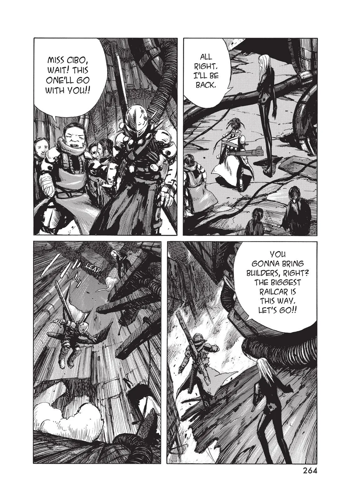 BLAME! β Chapter 17 β Page 23