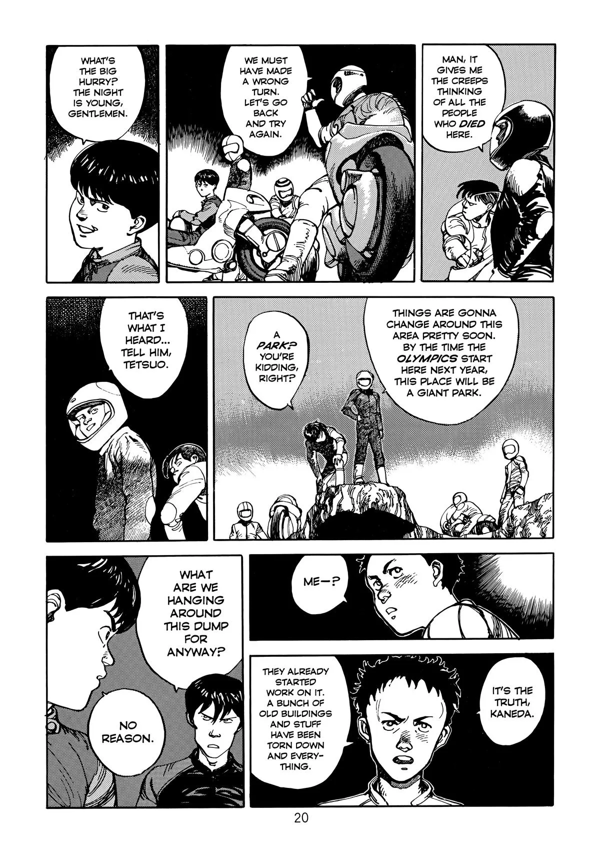 Akira β Chapter Vol 1 β Page 21