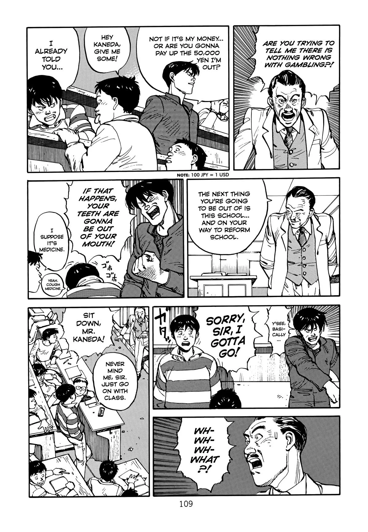 Akira β Chapter Vol 1 β Page 110