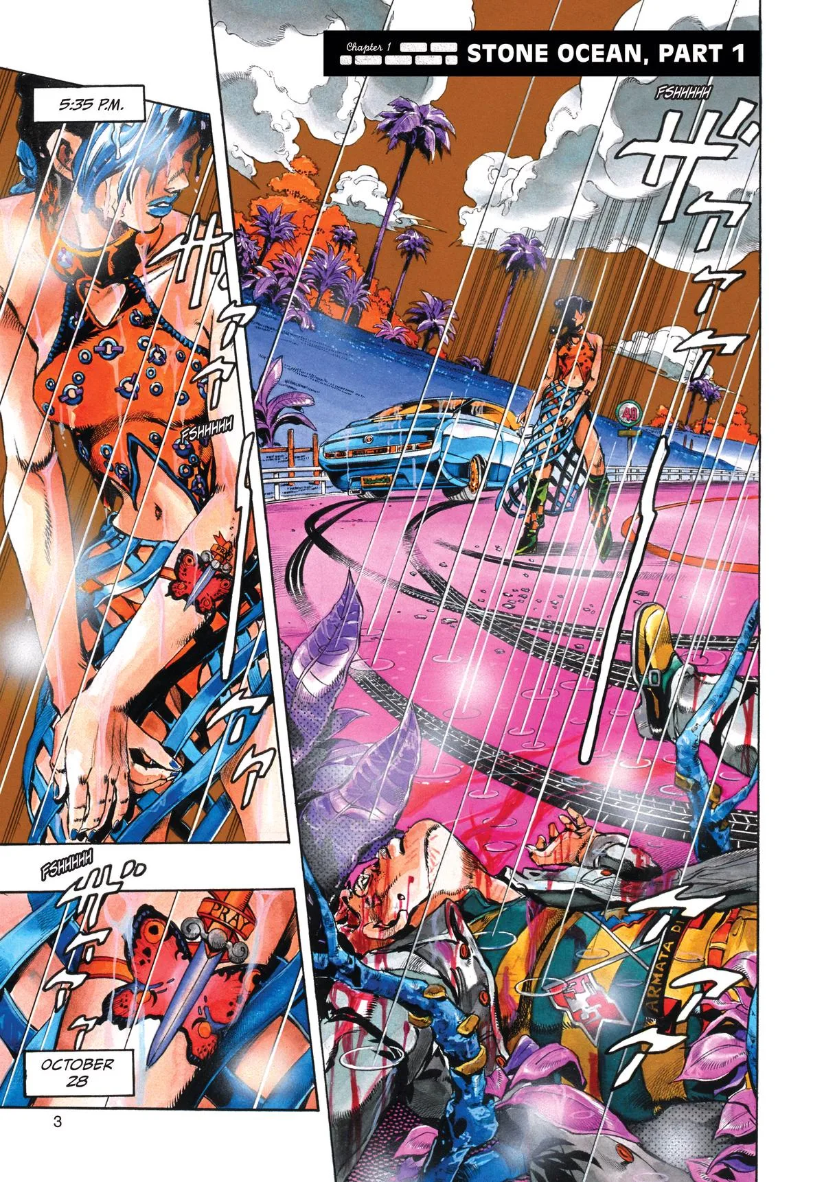 JoJo's Bizarre Adventure - Part 6 - Stone Ocean — Chapter 1 — Page 4