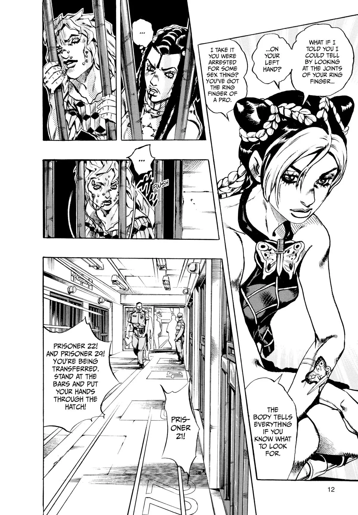 JoJo's Bizarre Adventure - Part 6 - Stone Ocean — Chapter 1 — Page 12