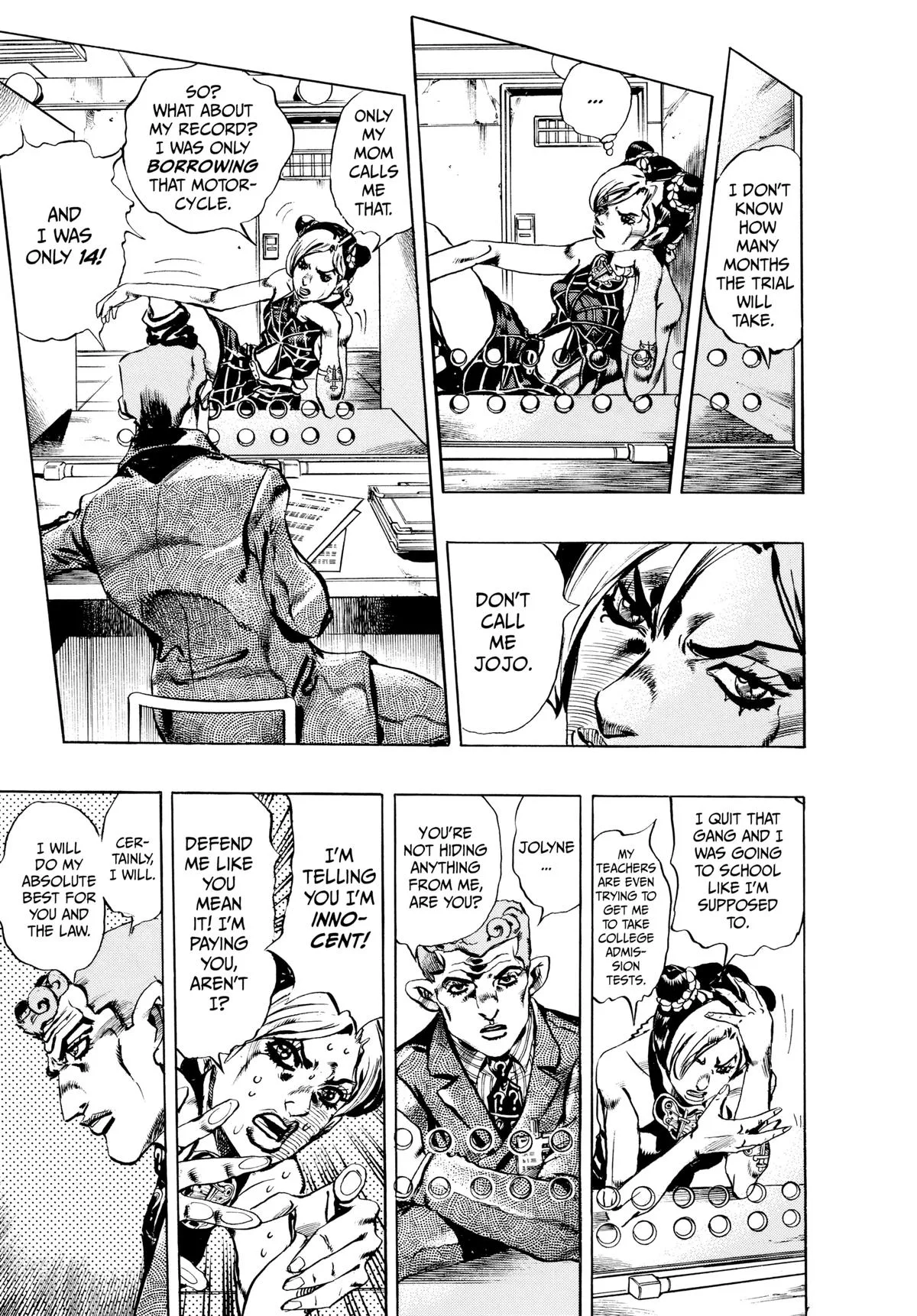 JoJo's Bizarre Adventure - Part 6 - Stone Ocean — Chapter 1 — Page 16