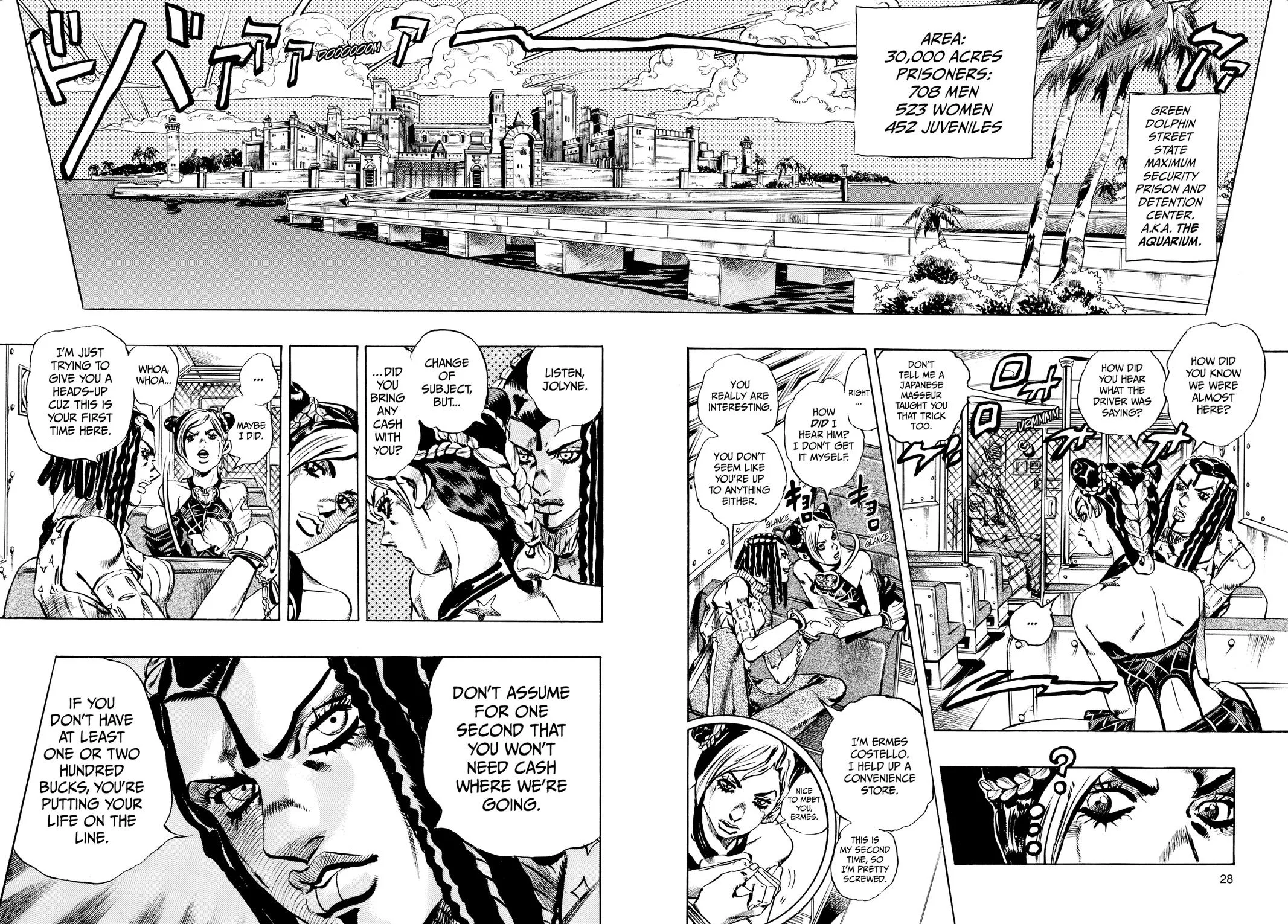 JoJo's Bizarre Adventure - Part 6 - Stone Ocean — Chapter 1 — Page 26