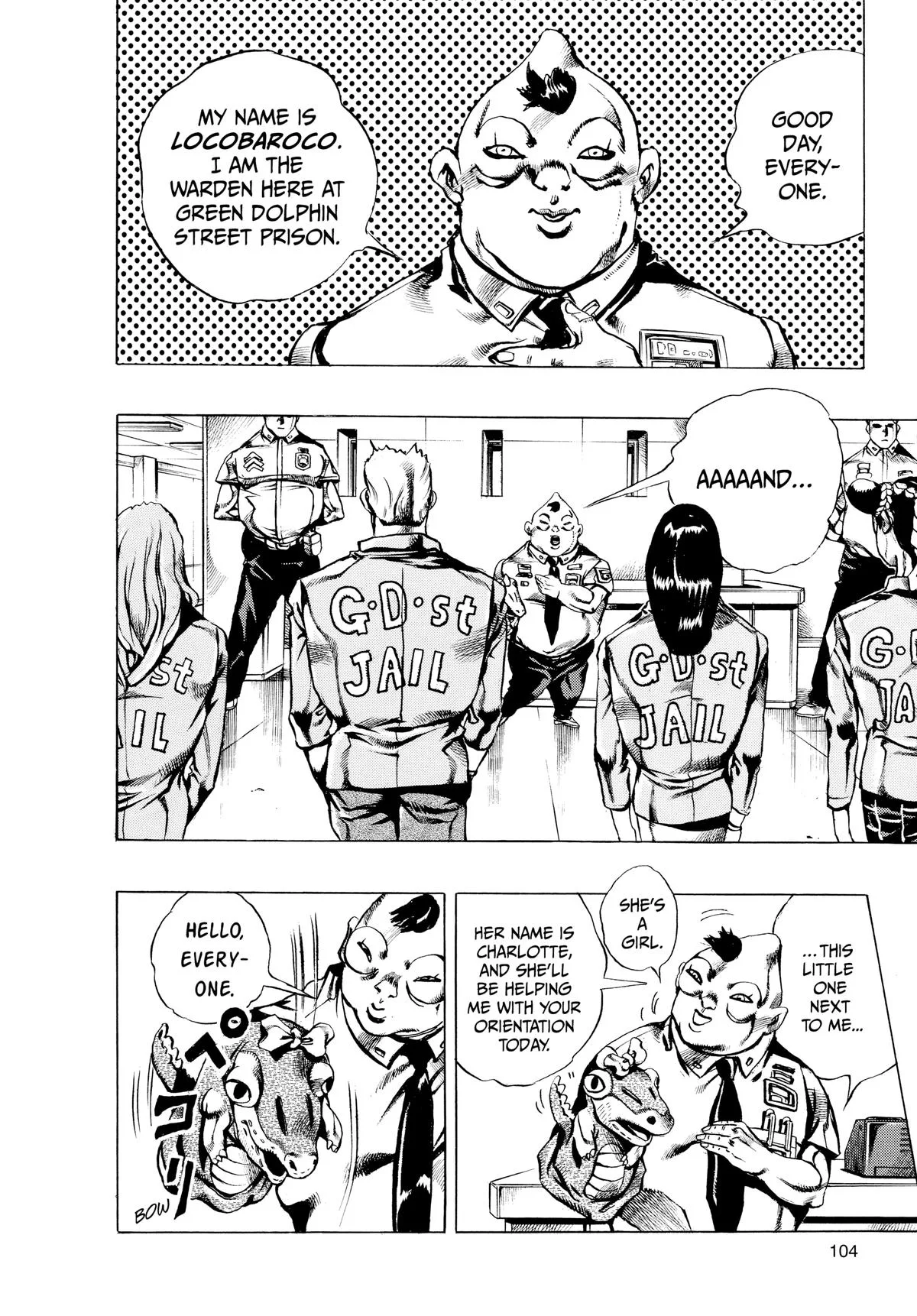 JoJo's Bizarre Adventure - Part 6 - Stone Ocean — Chapter 4 — Page 4