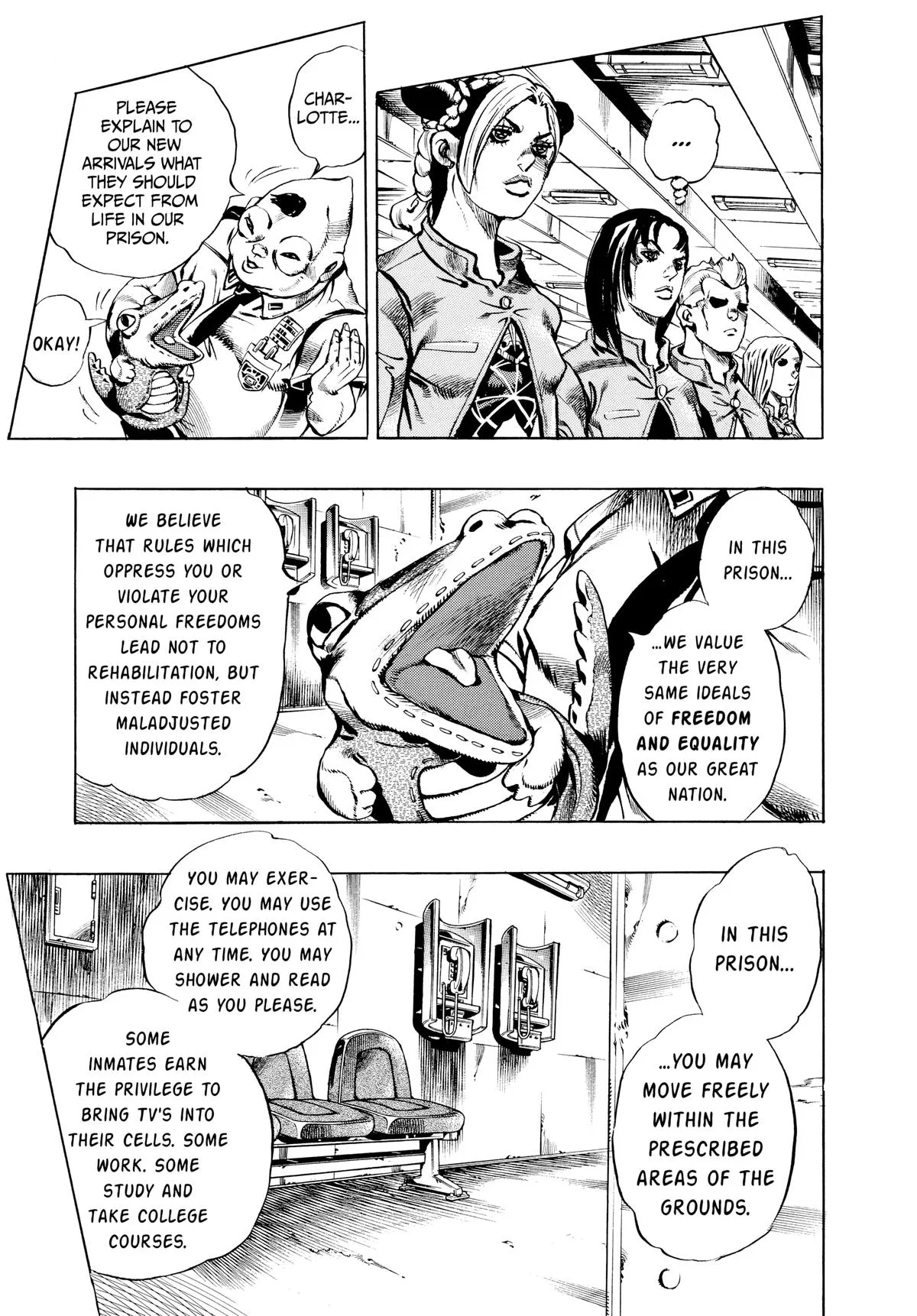 JoJo's Bizarre Adventure - Part 6 - Stone Ocean — Chapter 4 — Page 5