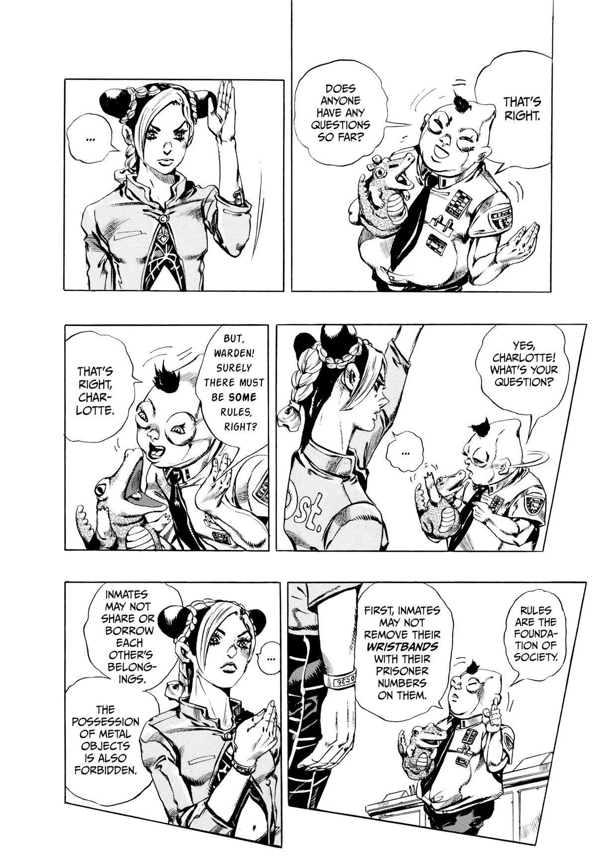 JoJo's Bizarre Adventure - Part 6 - Stone Ocean — Chapter 4 — Page 6