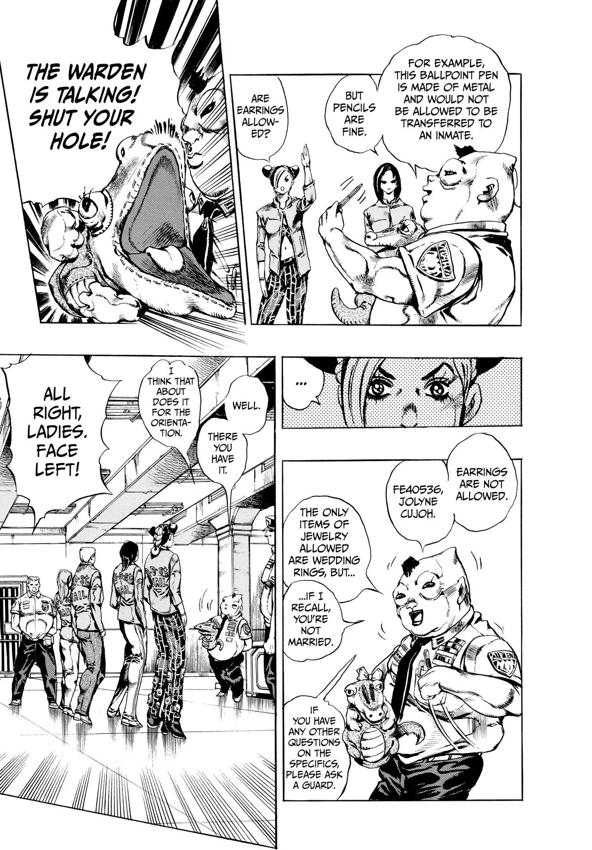 JoJo's Bizarre Adventure - Part 6 - Stone Ocean — Chapter 4 — Page 7